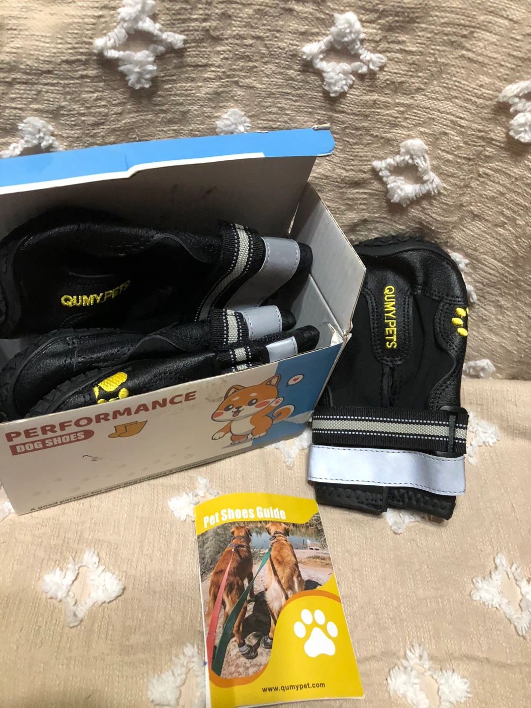 Qumy Pet Performance Dog Shoe size 8  - New