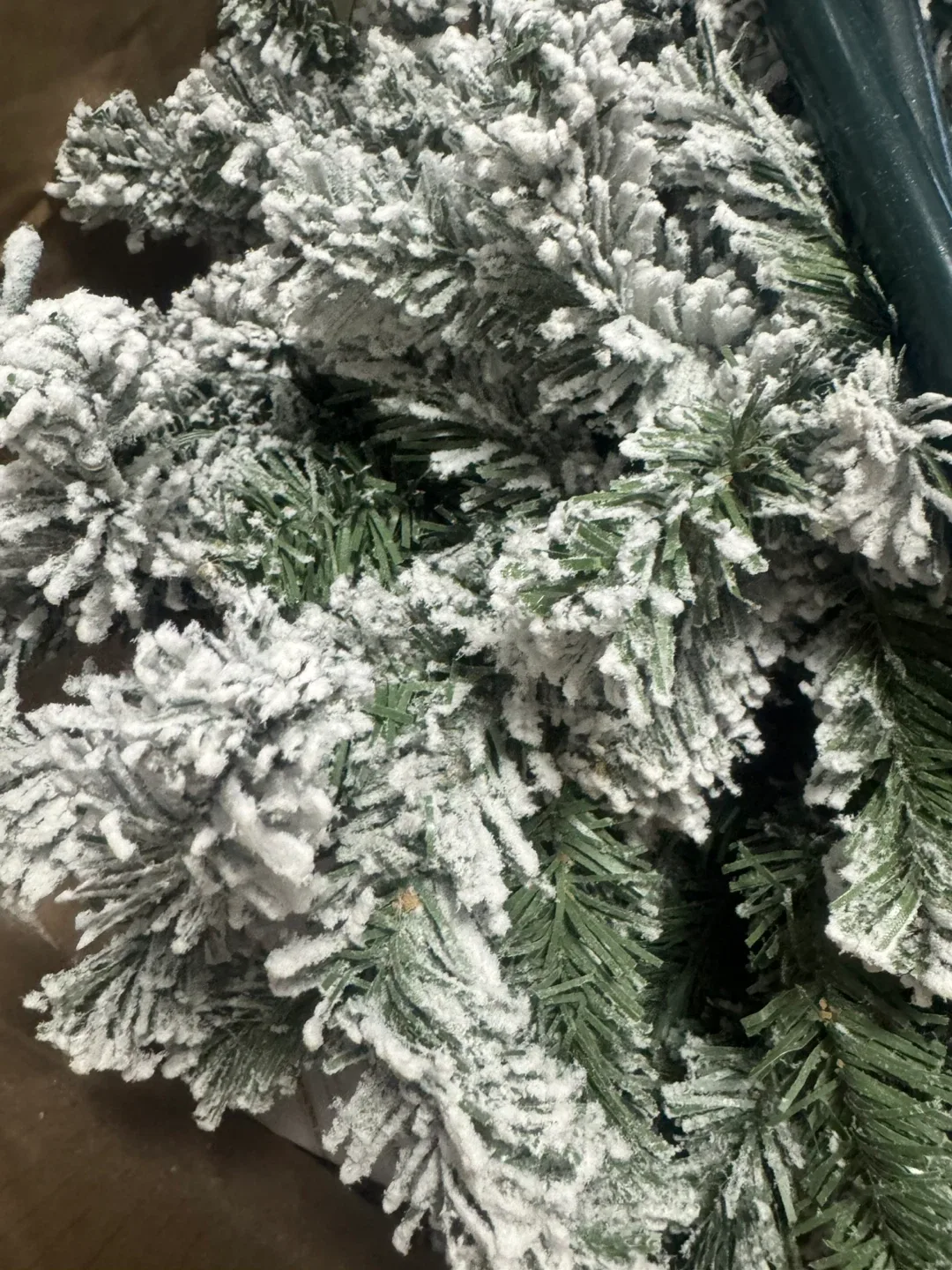 Beautiful 7.5 Tall Flocked Christmas Tree originally $300 image indicator(5)