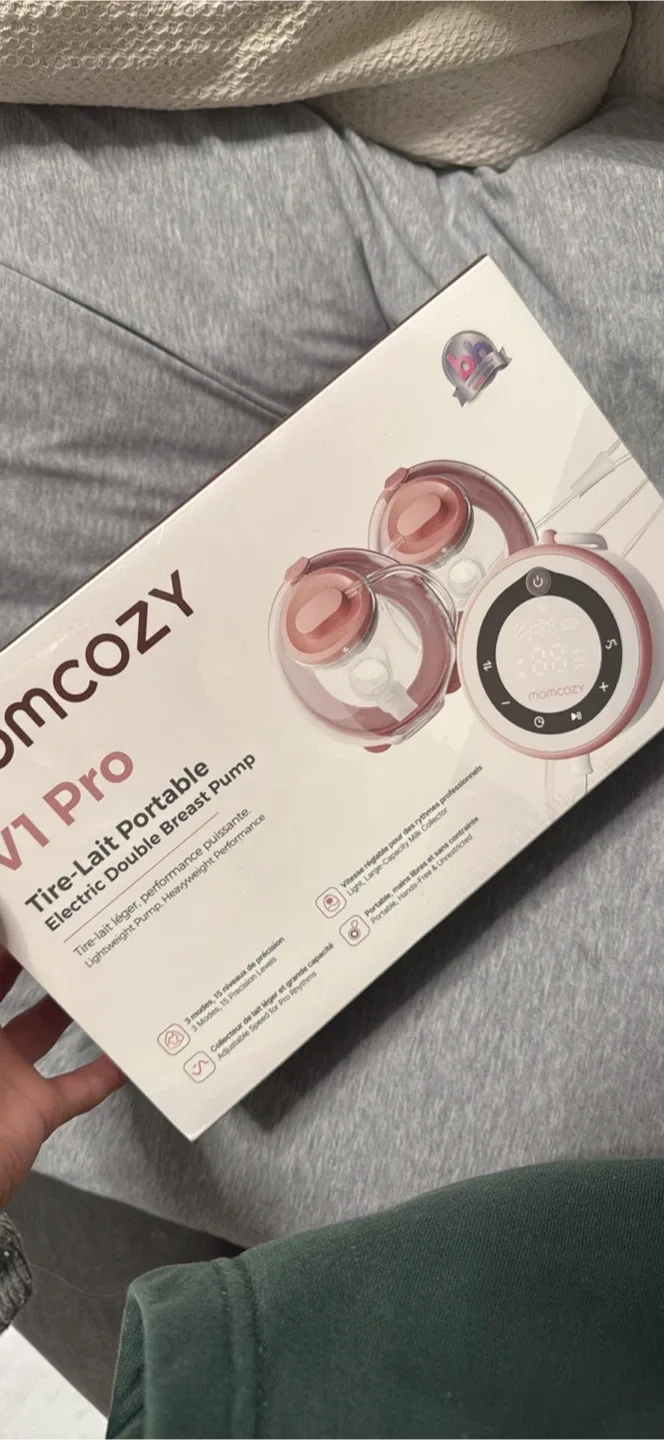 New Momcozy V1 Pro Electric Double Breast Pump