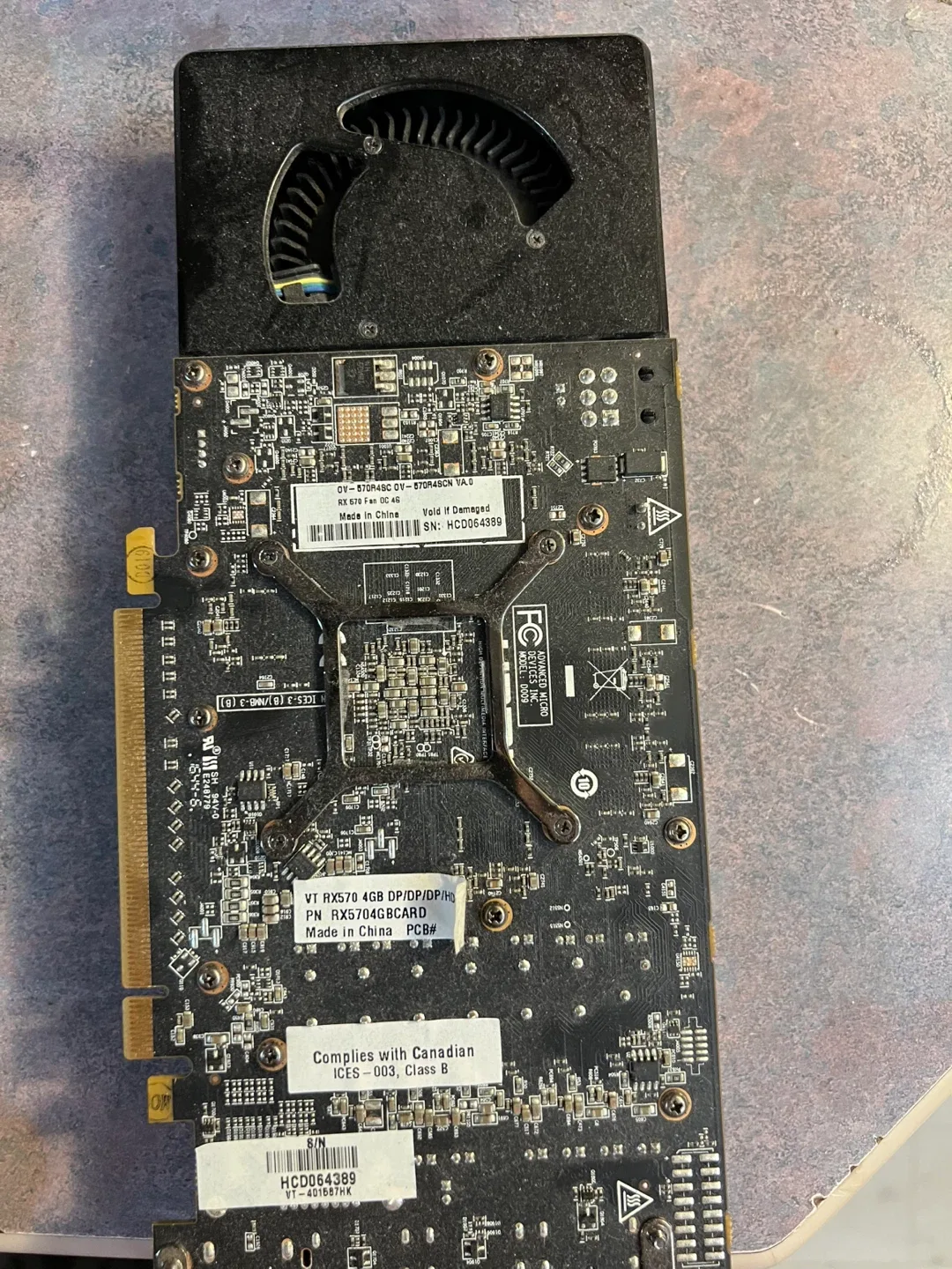 VisionTek AMD Radeon RX 570 4GB Graphics Card image indicator(2)