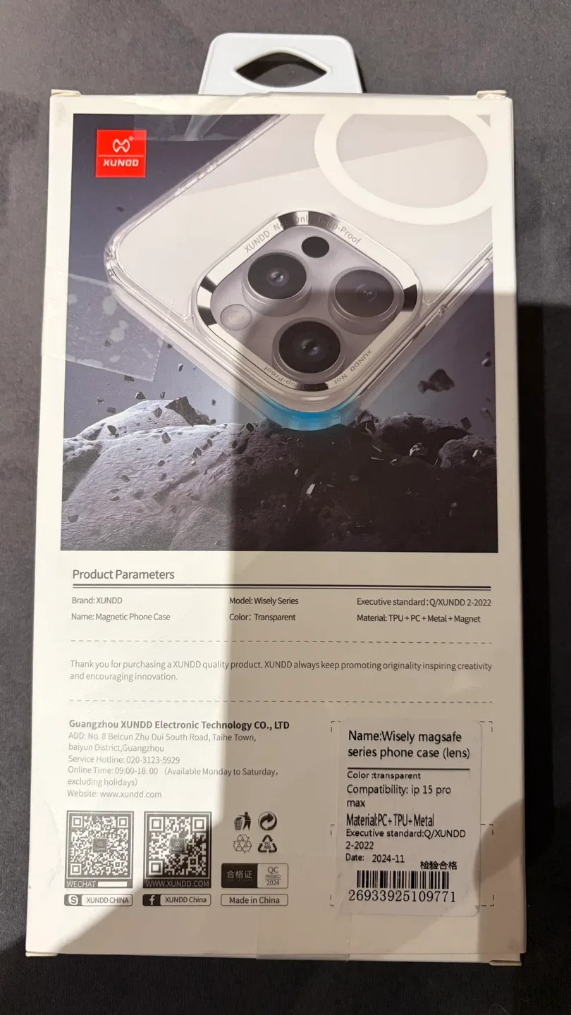 XUNDD Wisely Series iPhone 15 Pro Max Case - New image indicator(2)