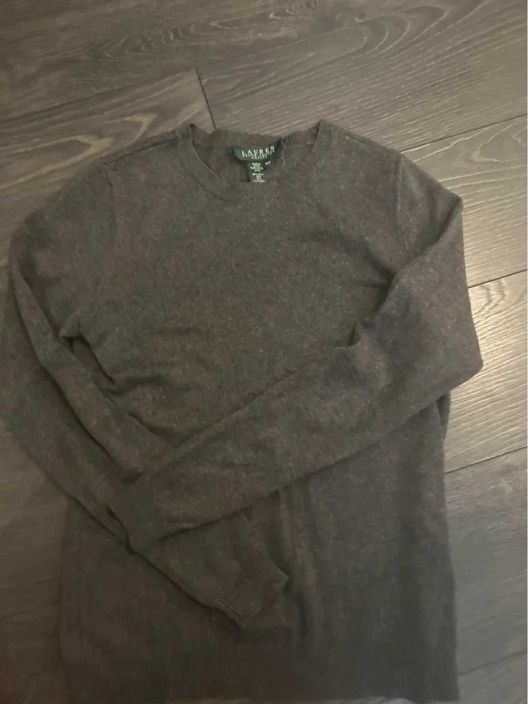 Ralph Lauren Grey Sweater Size