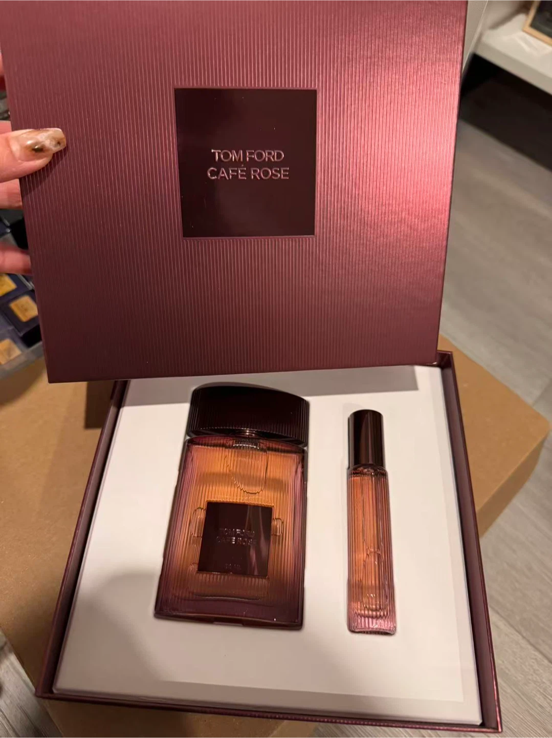 Tom Ford Café Rose Eau De Parfum Set (50ml & 10ml)