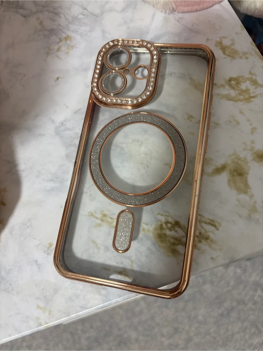 iPhone16 Case - Rose Gold