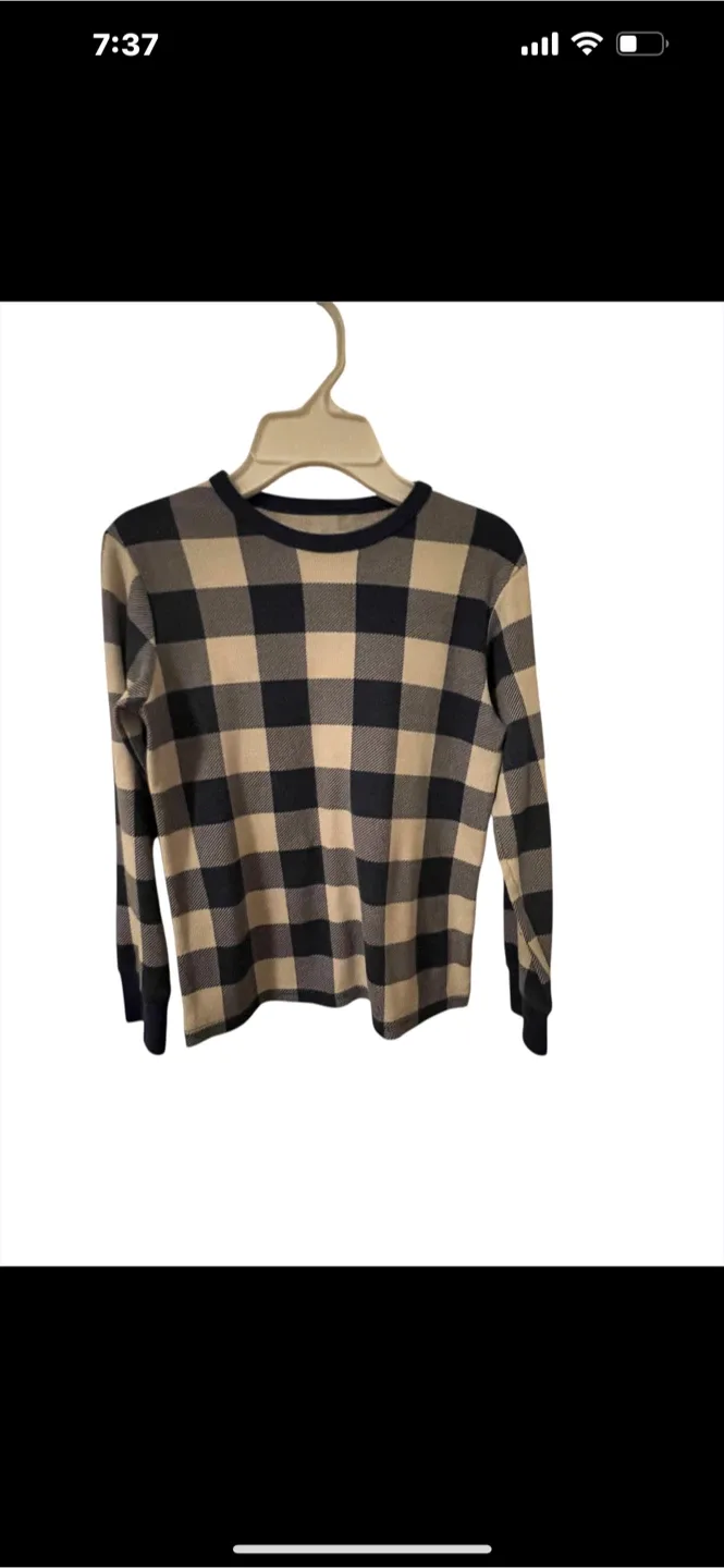 Buffalo Plaid Long Sleeve Shirt