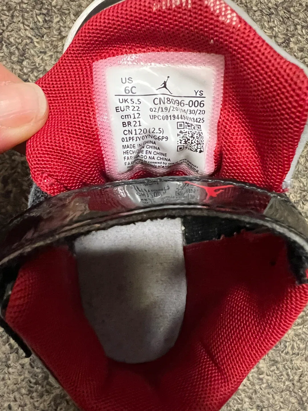 Jordan Toddler Shoes - Size 6C image indicator(3)