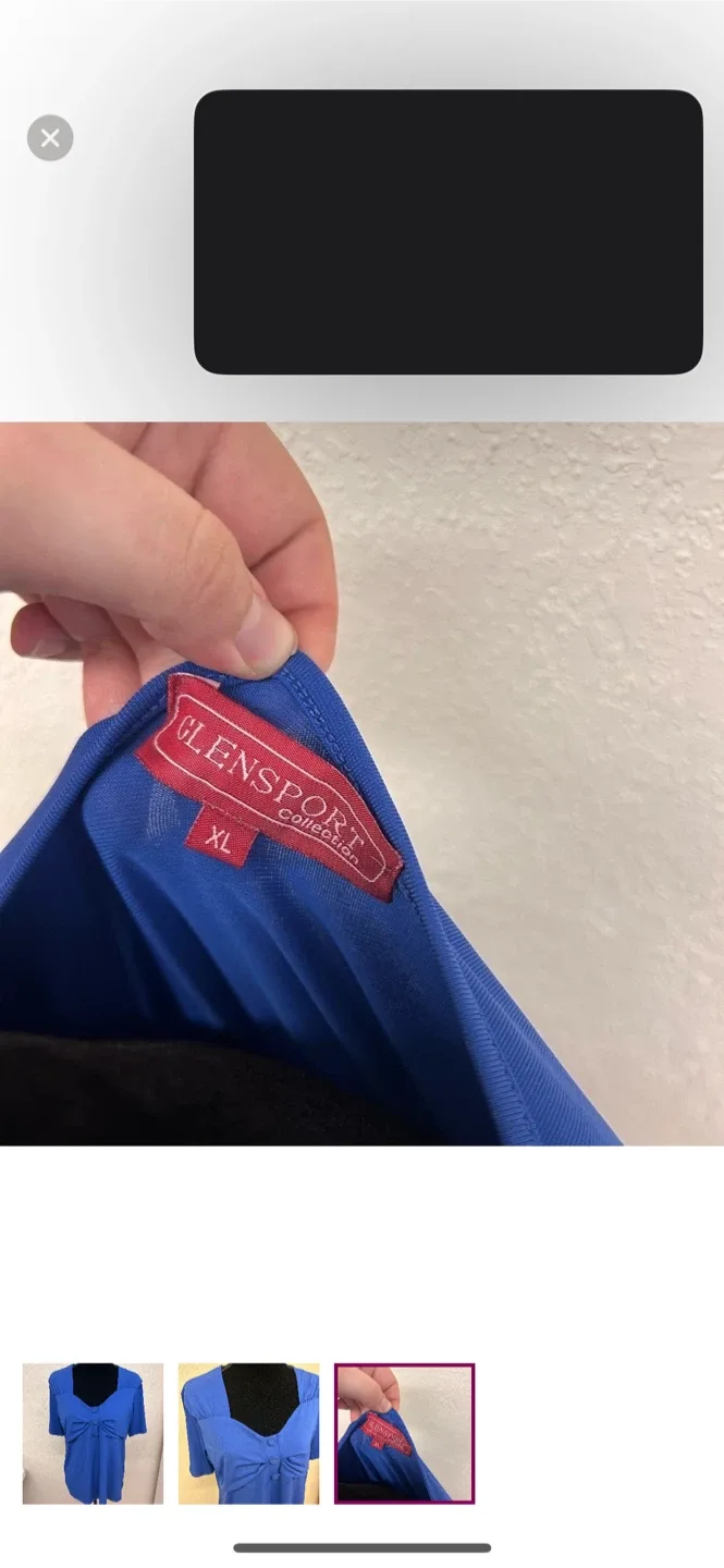 Glensport Collection Top - Size XL, Blue image indicator(3)