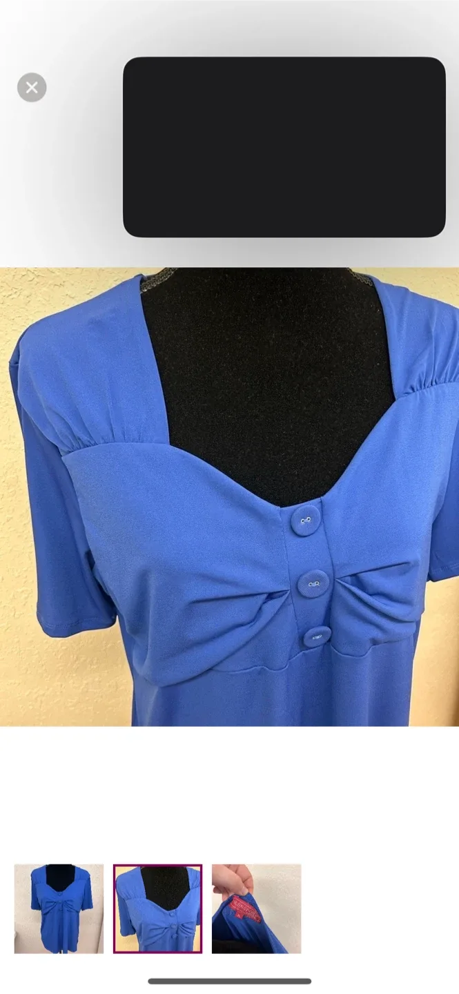 Glensport Collection Top - Size XL, Blue image indicator(2)