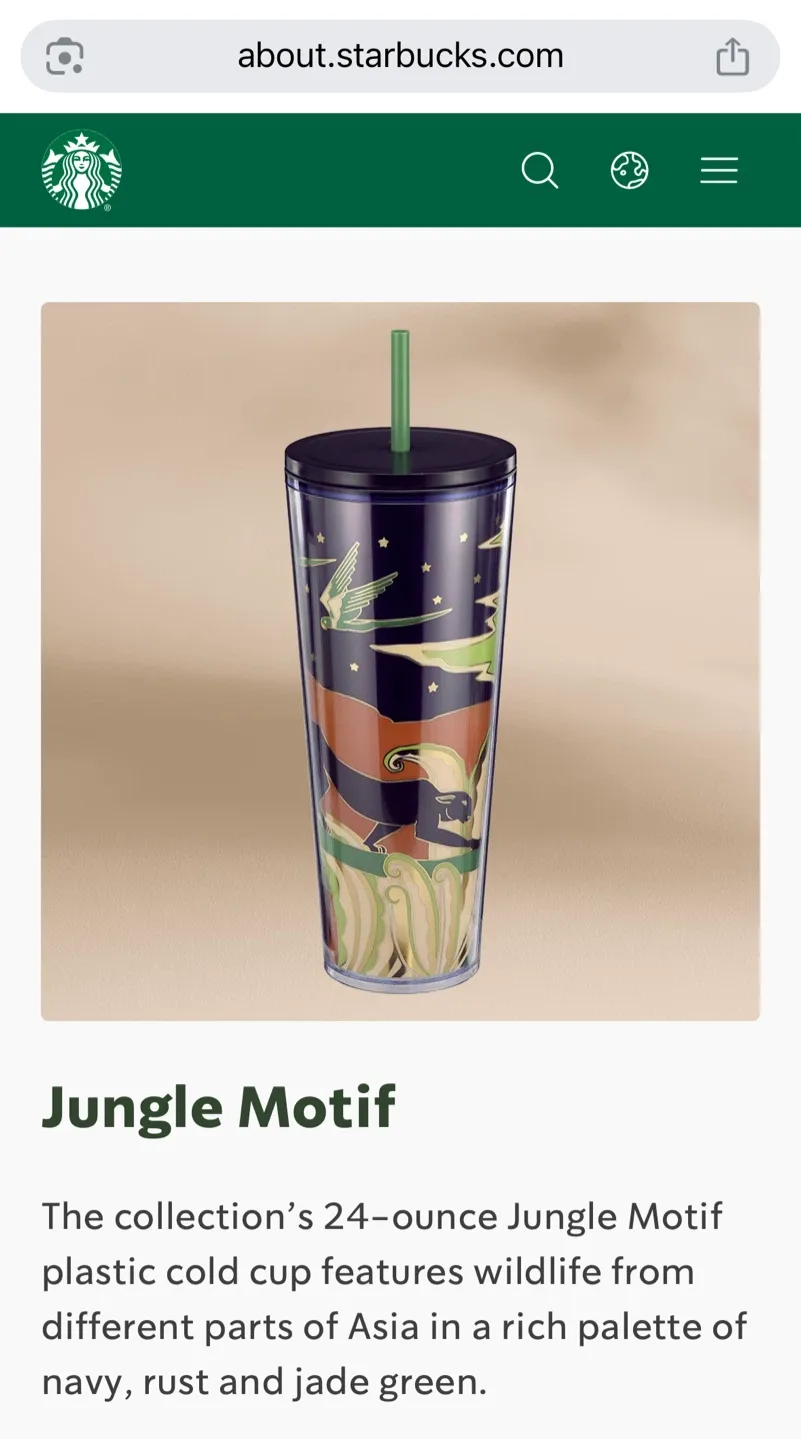 BNWT Starbucks x Mike Willcox Tumbler image indicator(4)