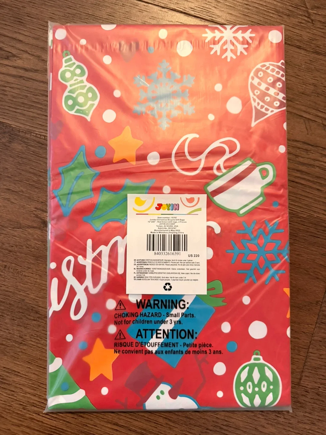 3 Brand New Super Jumbo Christmas Gift Bags image indicator(4)