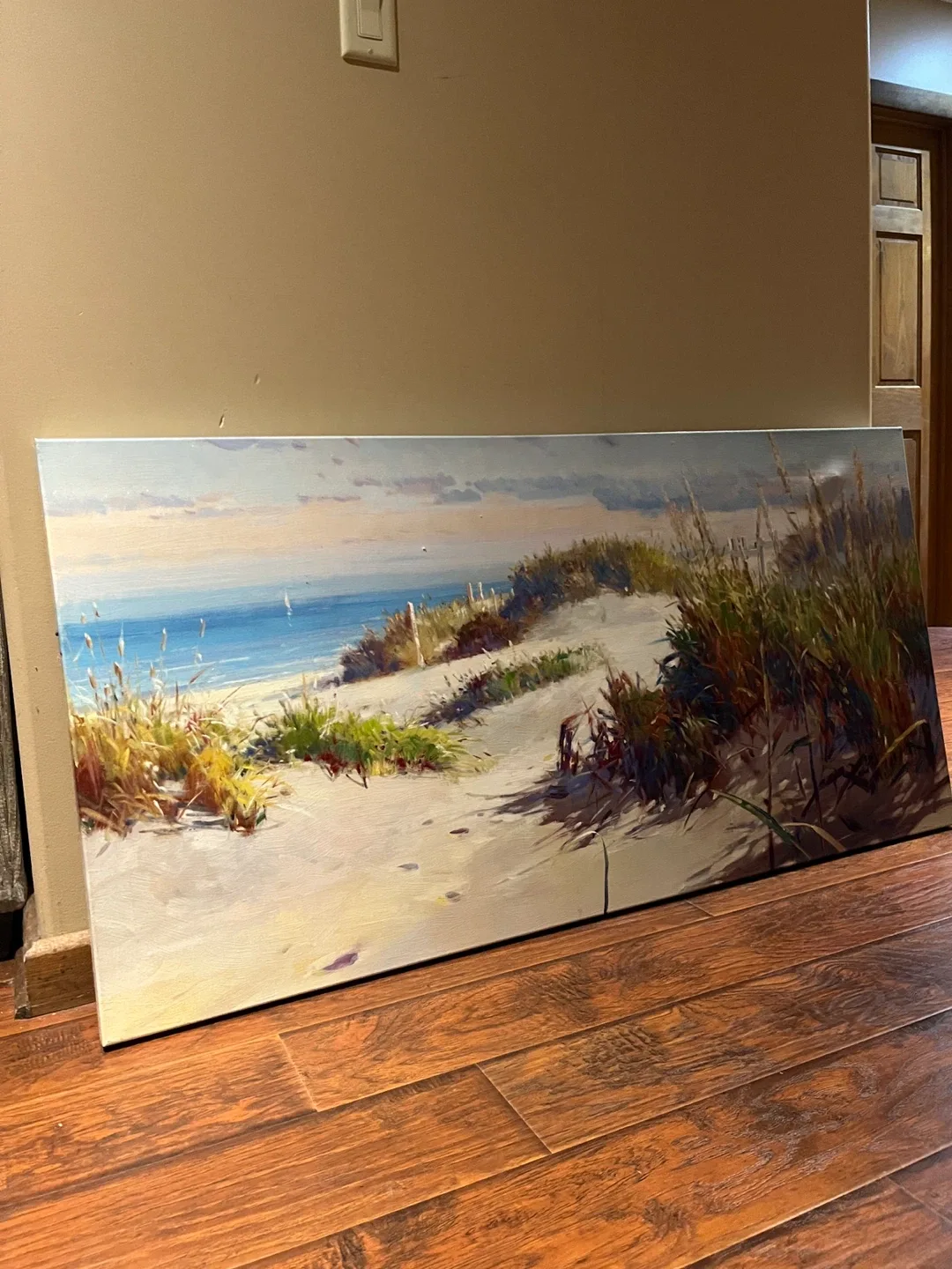 Canvas art work image indicator(3)