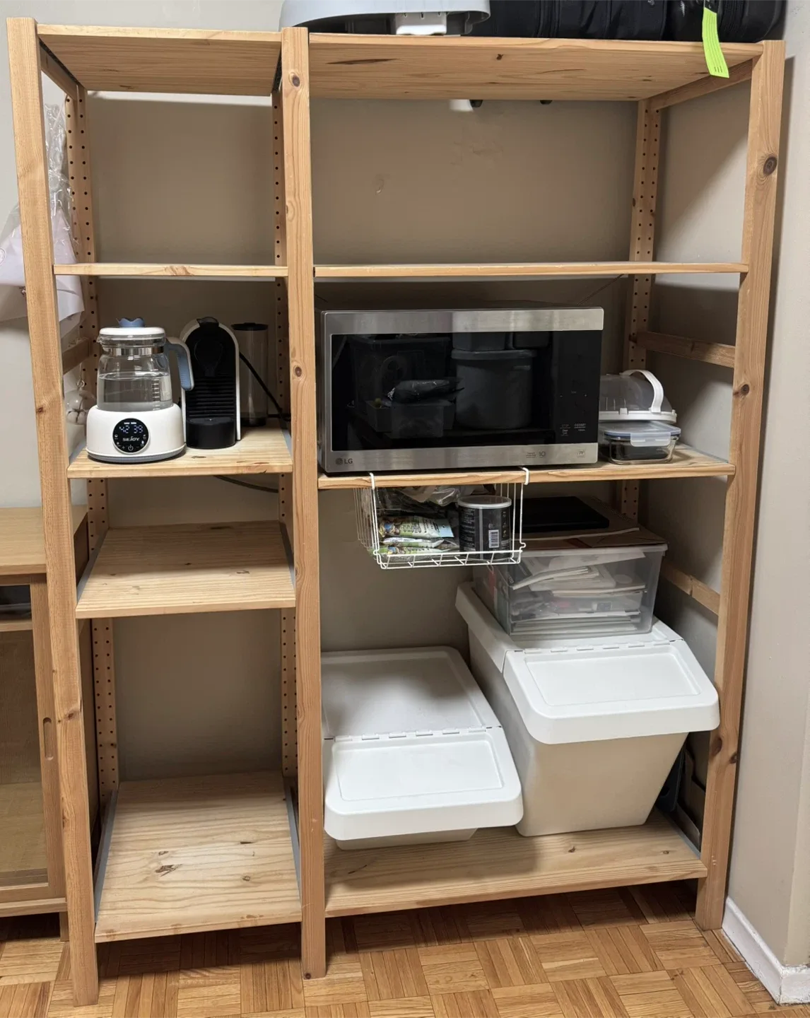 IKEA Wooden shelving unit