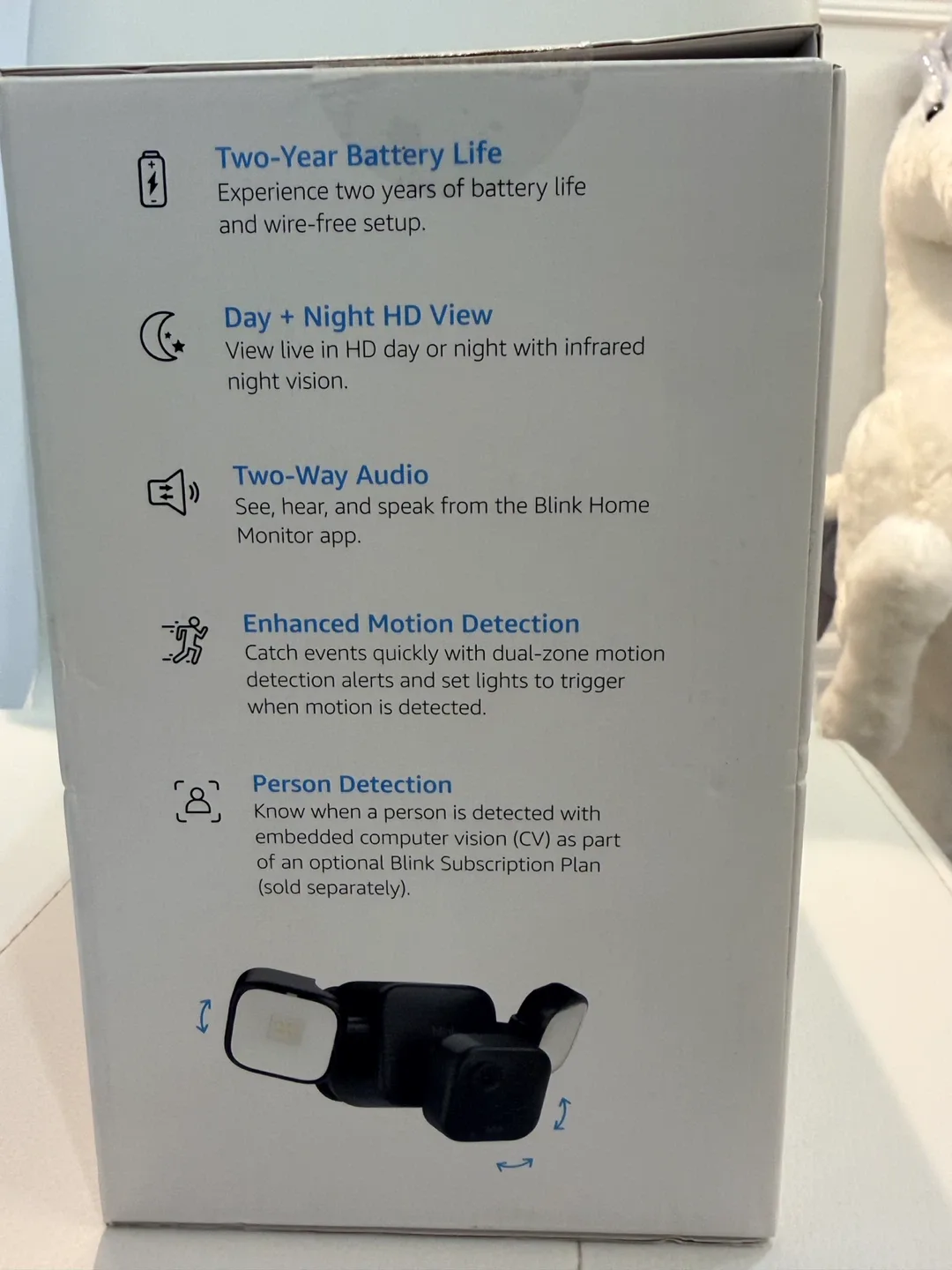 Blink Outdoor 4 Floodlight Camera - rarely used image indicator(9)