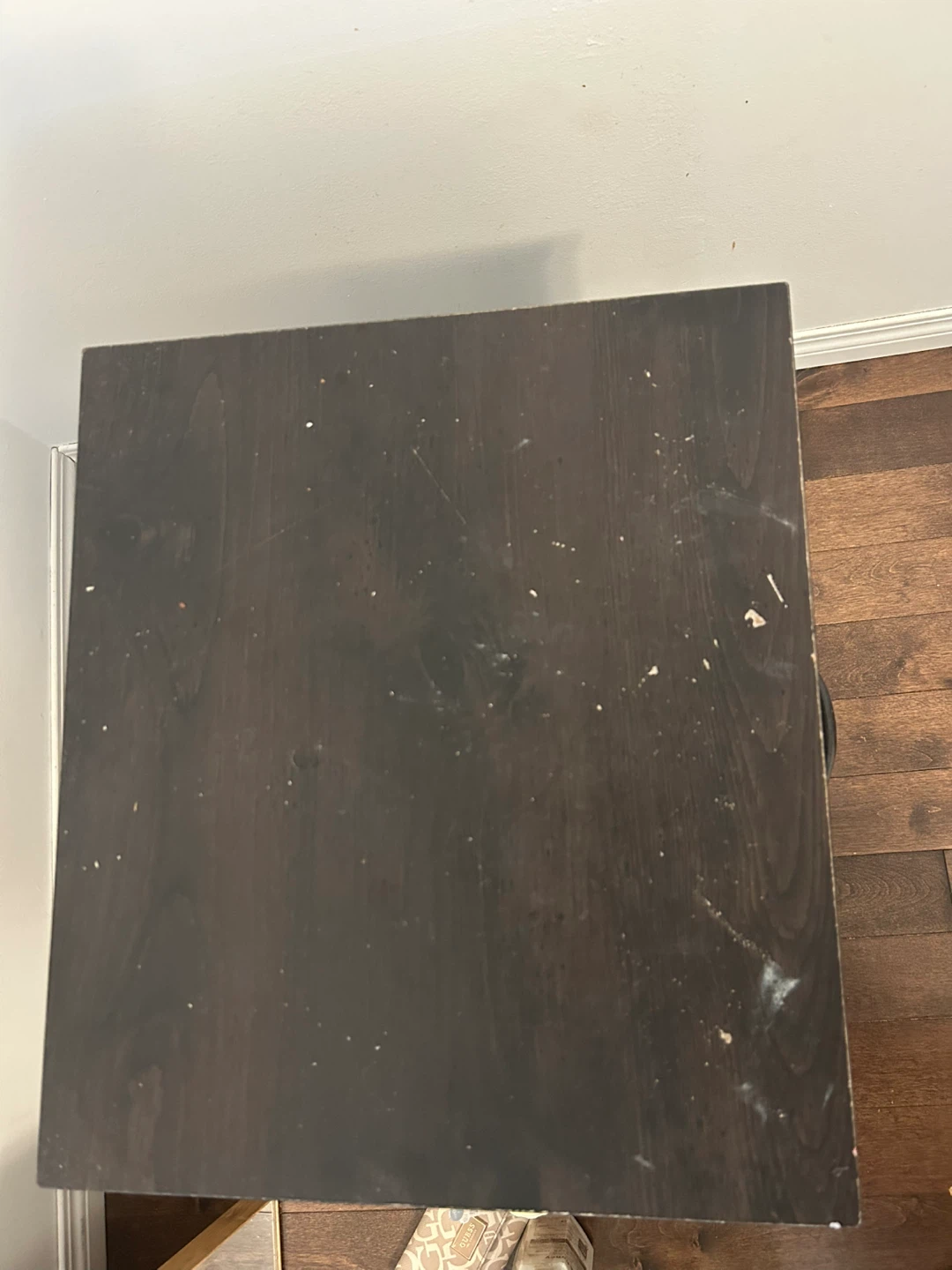 Dark Brown Bedside Table - photo 2