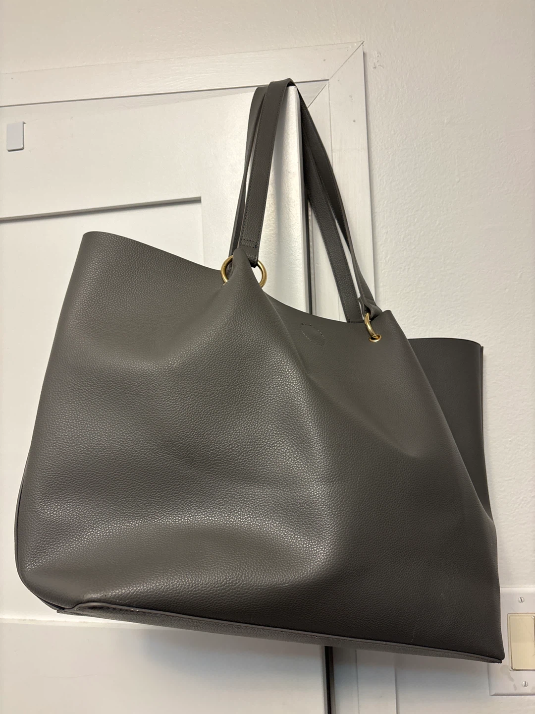 #Cleanout FREE Grey Tote Bag with Tassel - photo 2