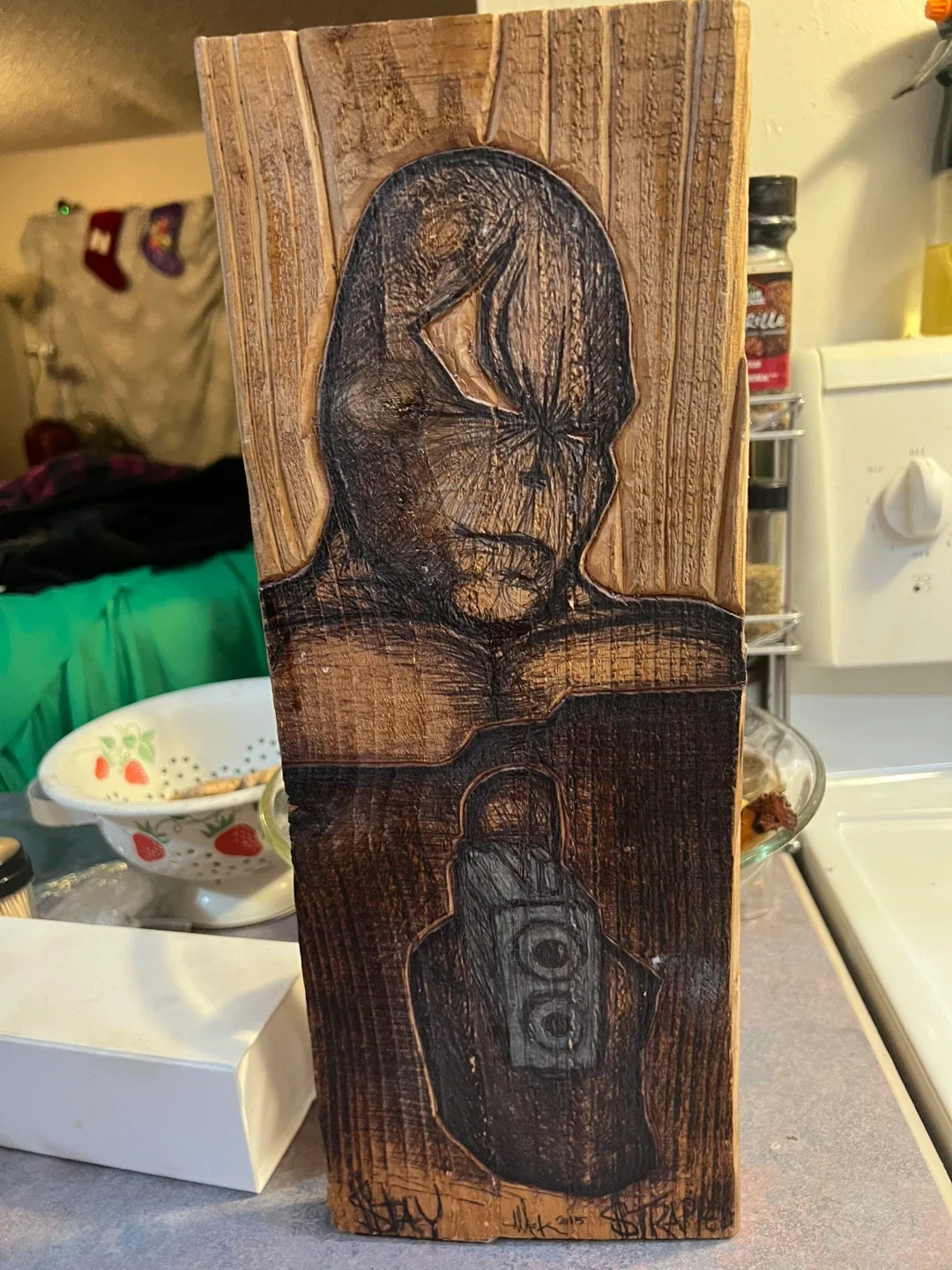Wooden art decor
