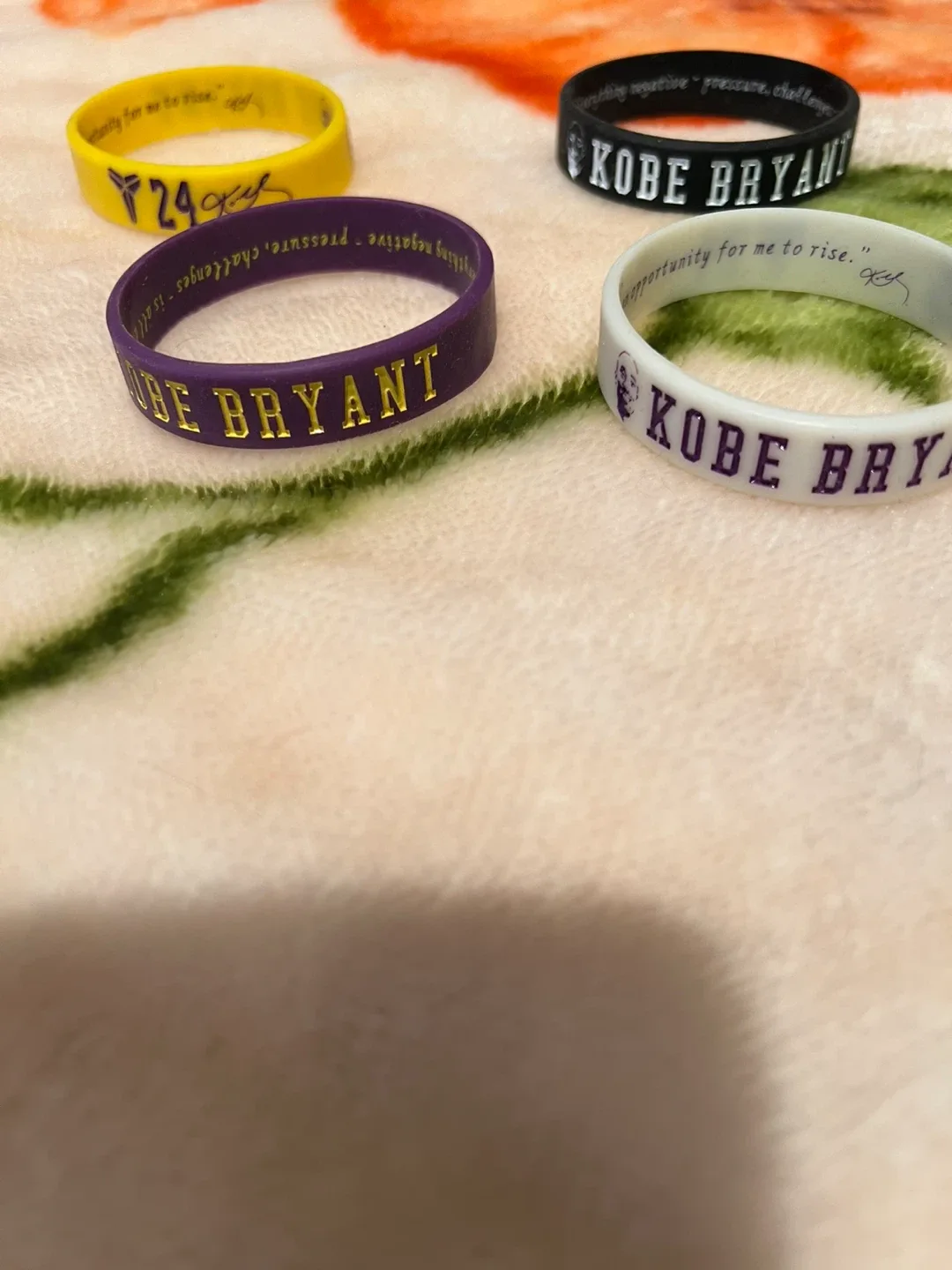 Kobe Bryant Memorial Wristbands