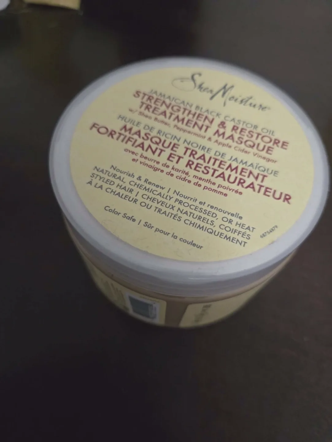 Shea Moisture Jamaican Black Castor Oil Masque. #cleanout