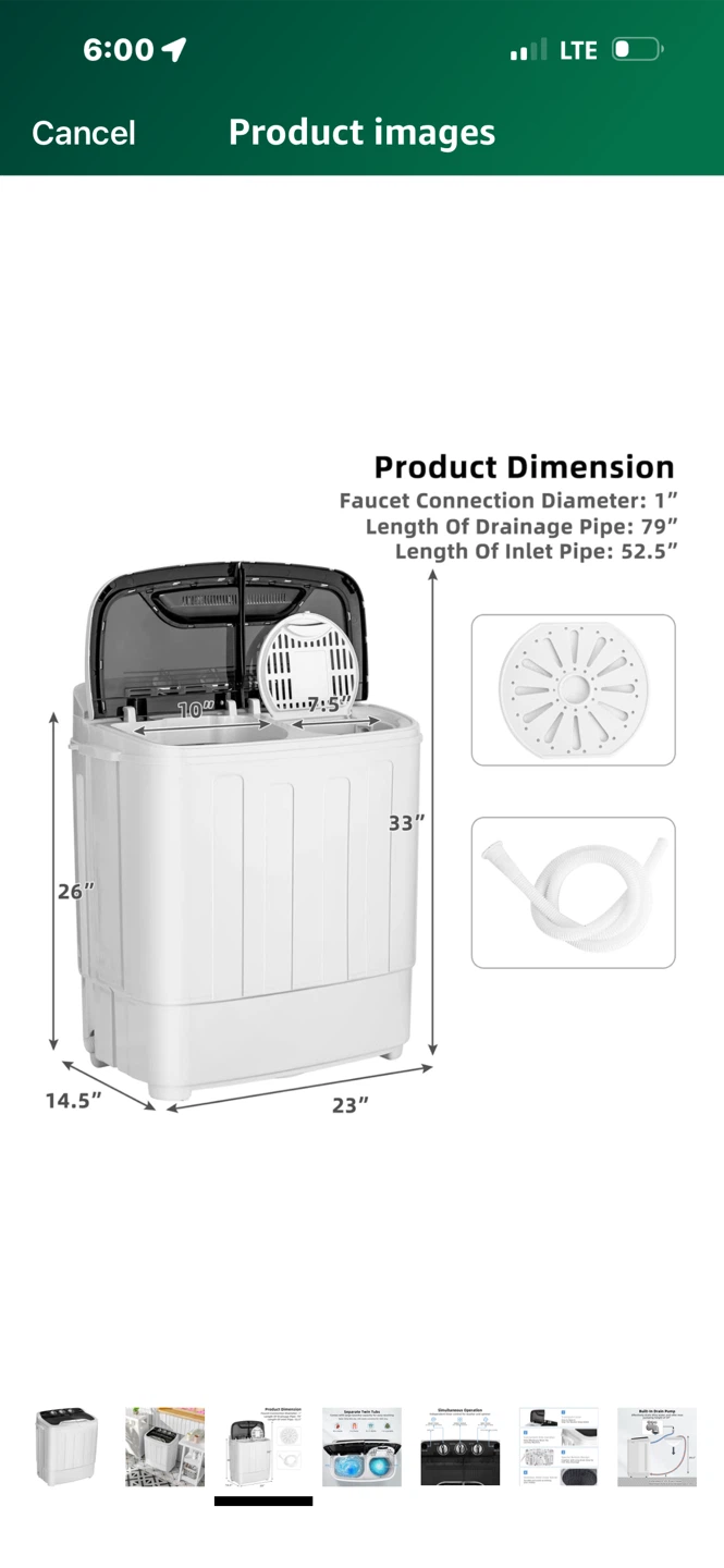 Portable Washing Machine - photo 4