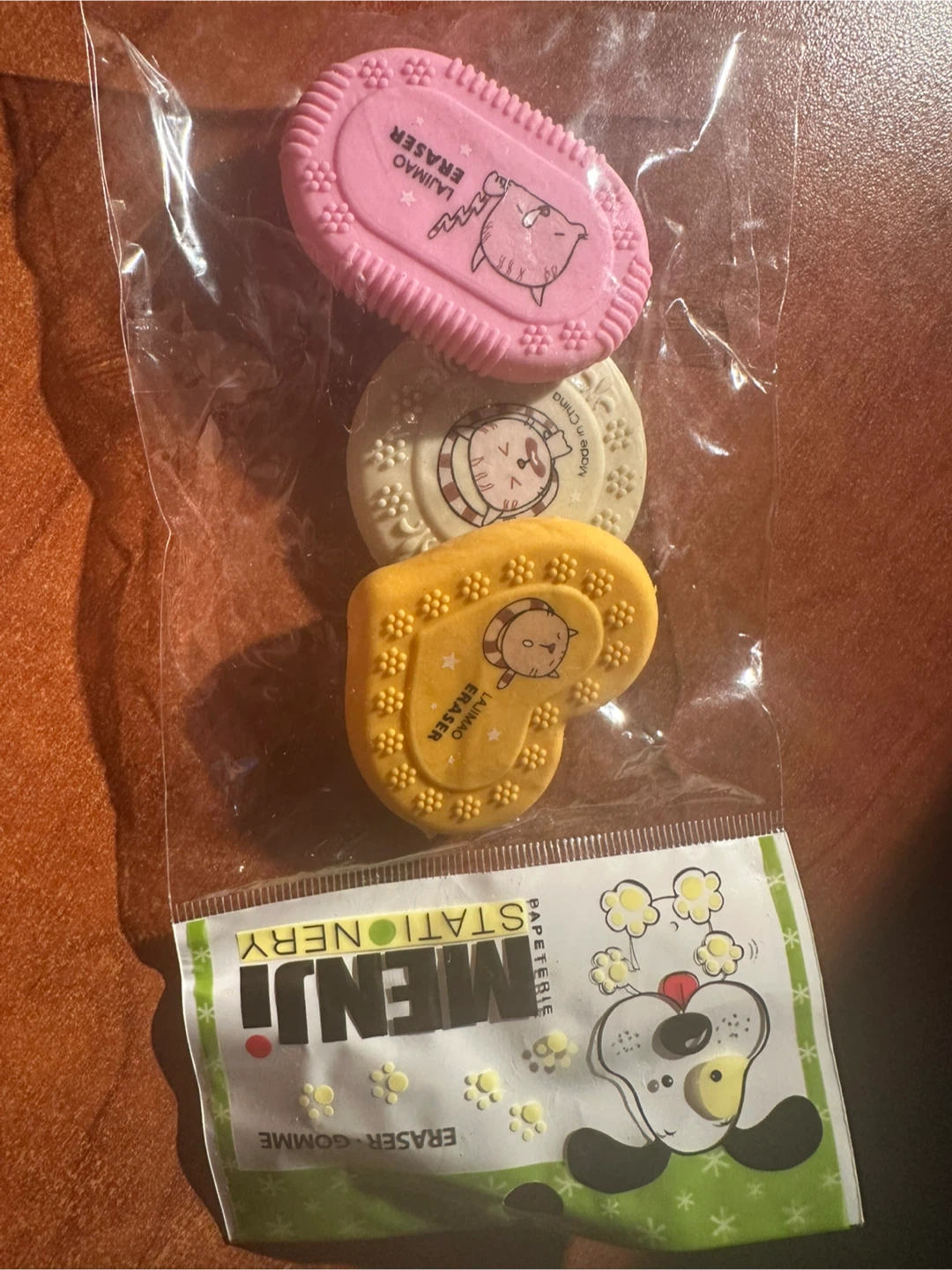 New scented erasers
