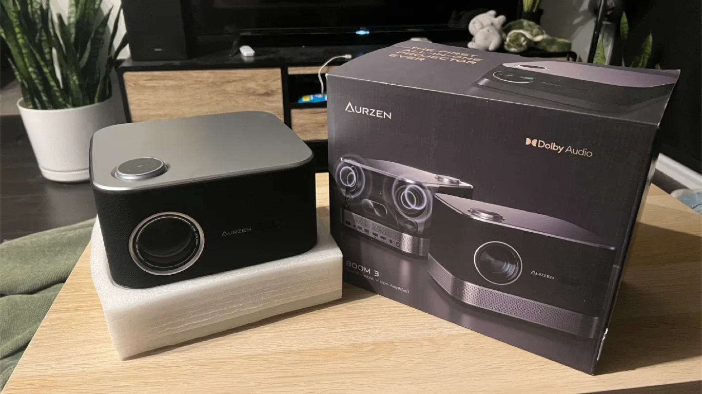 Aurzen Boom 3 Projector - Like New!