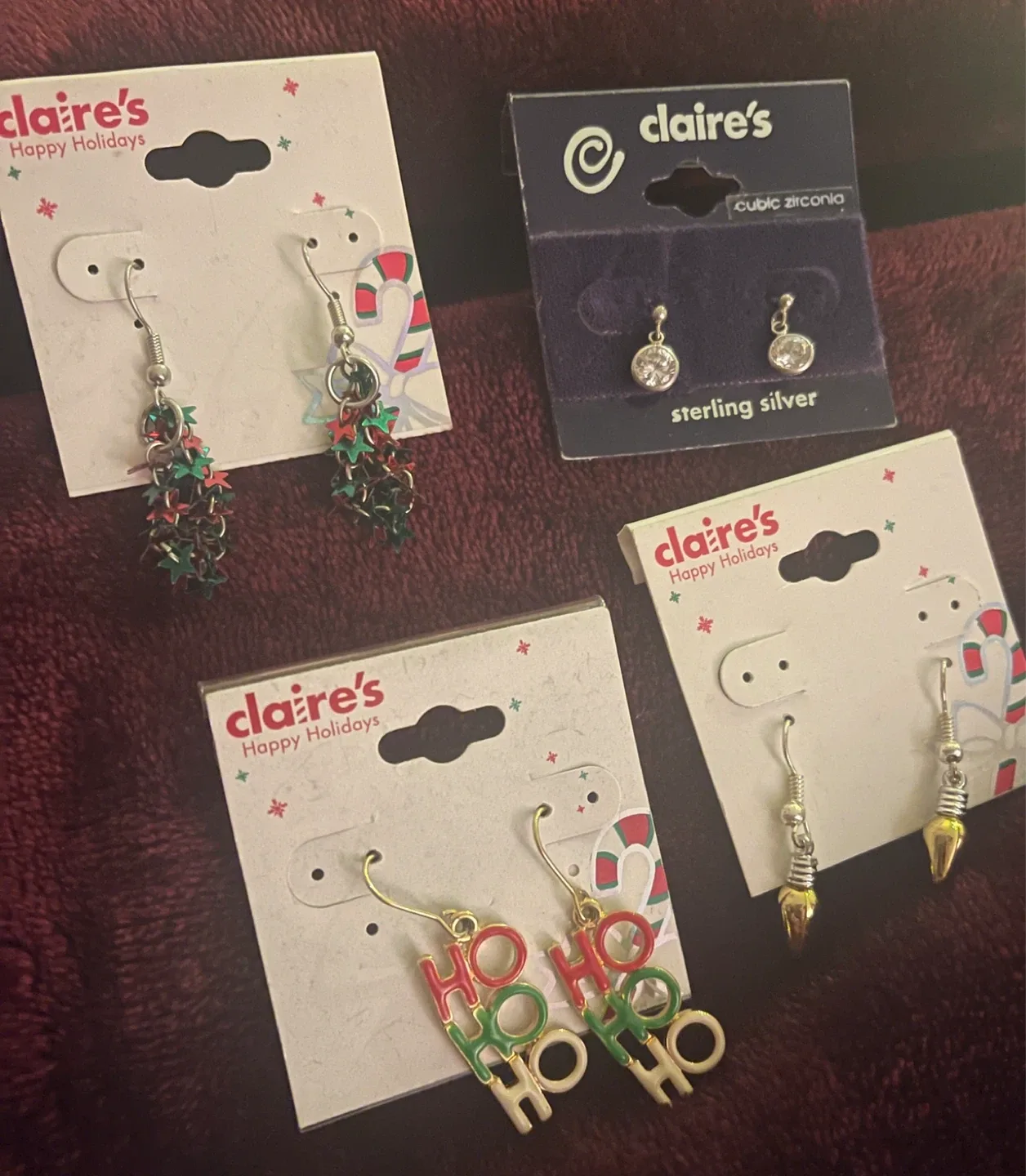 Claire's Earrings (4 for $10)
