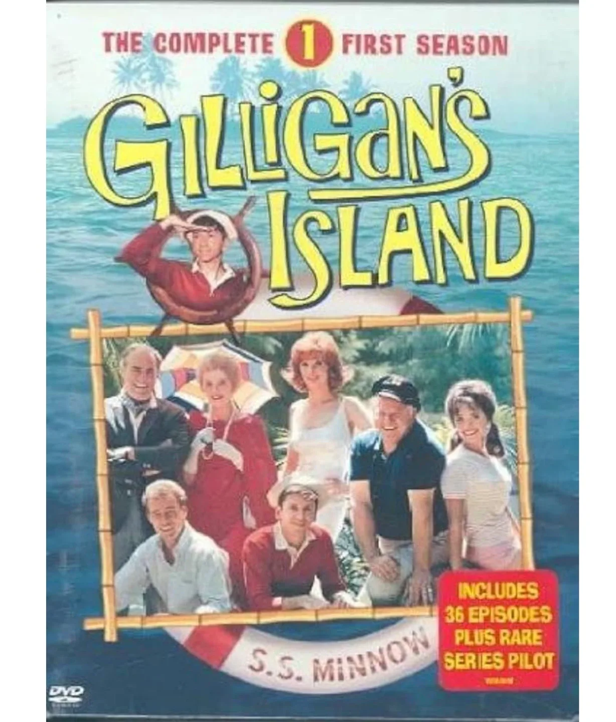 Gilligan’s Island dvds first and third season