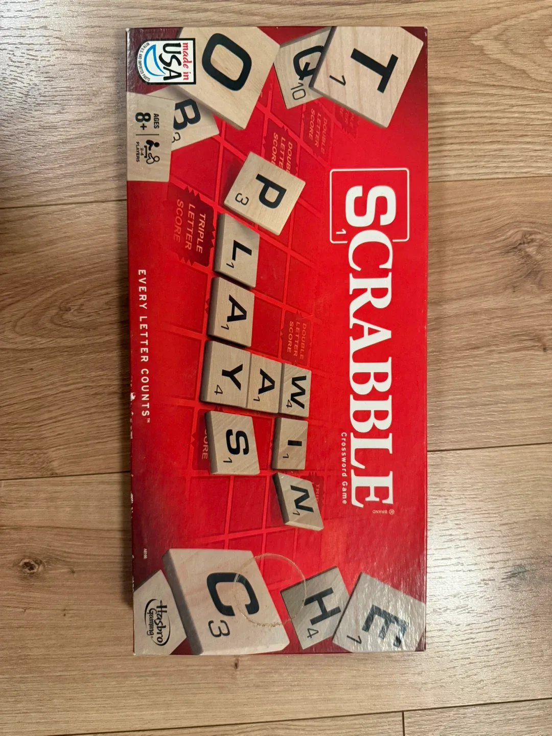 Scrabble board game