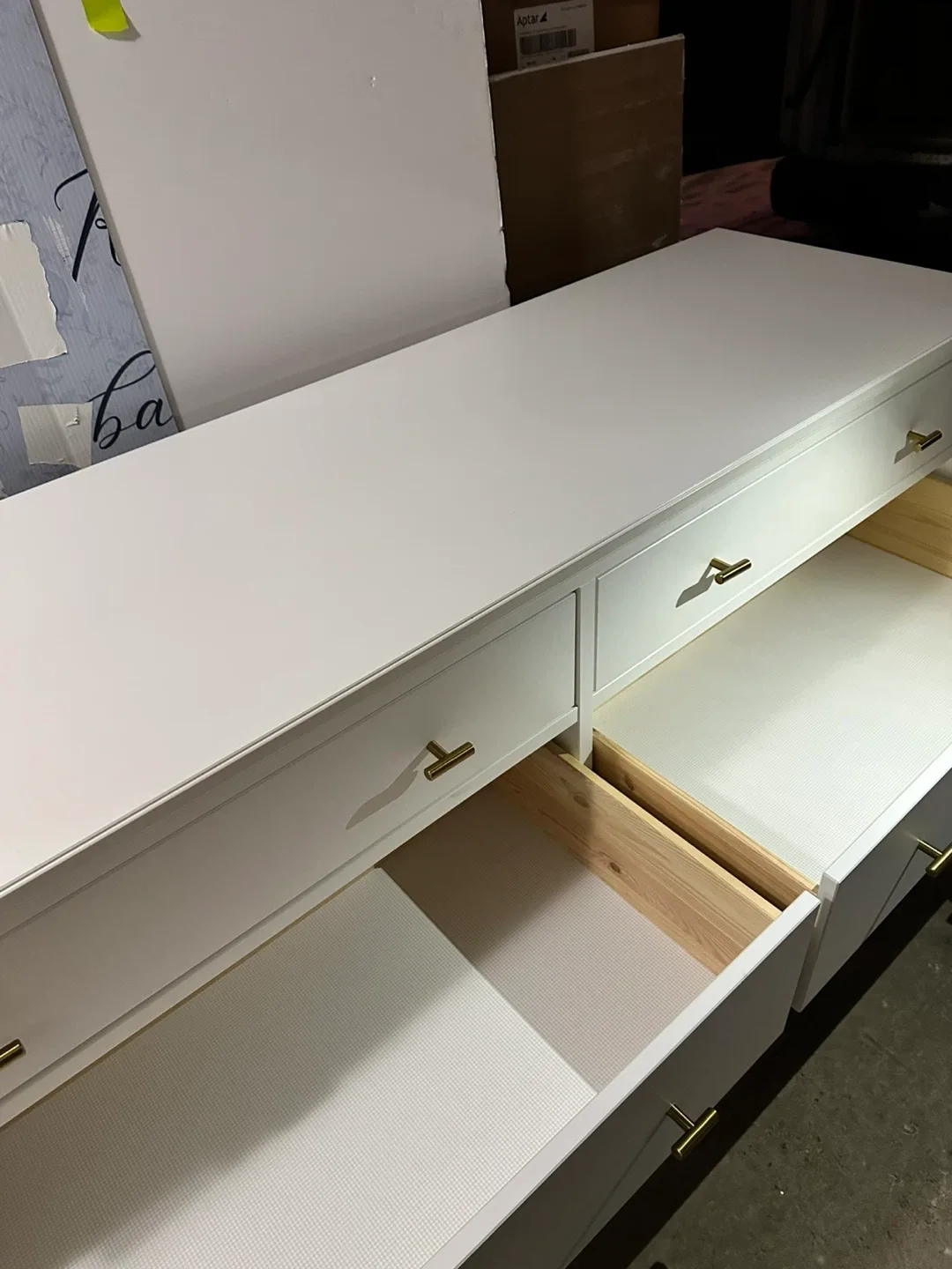 Ikea White 6-Drawer Dresser image indicator(6)
