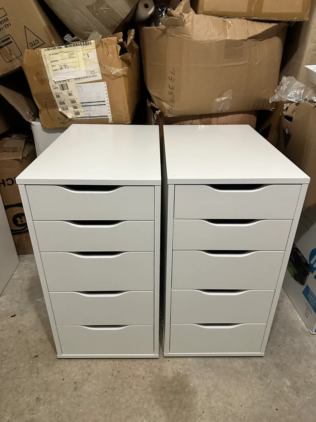 IKEA Alex White Drawer Unit