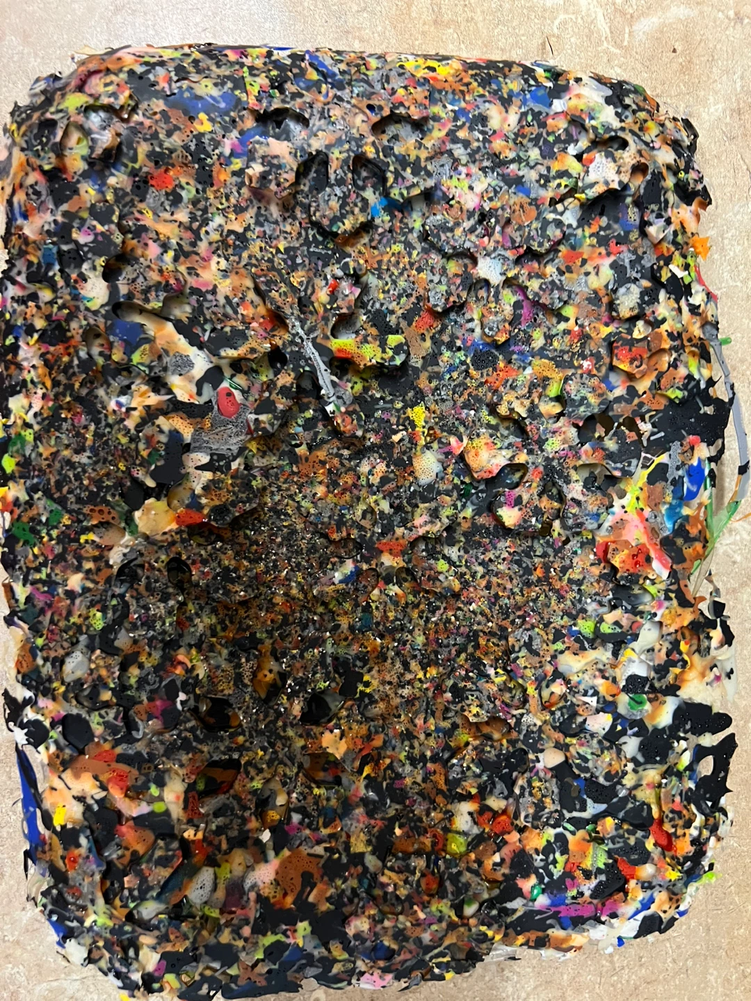 Art melted plastic - photo 2