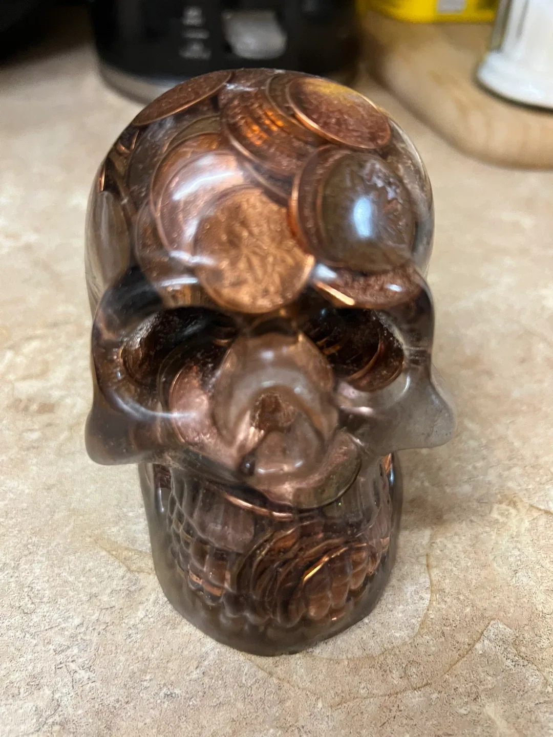 Skull Coin Bank