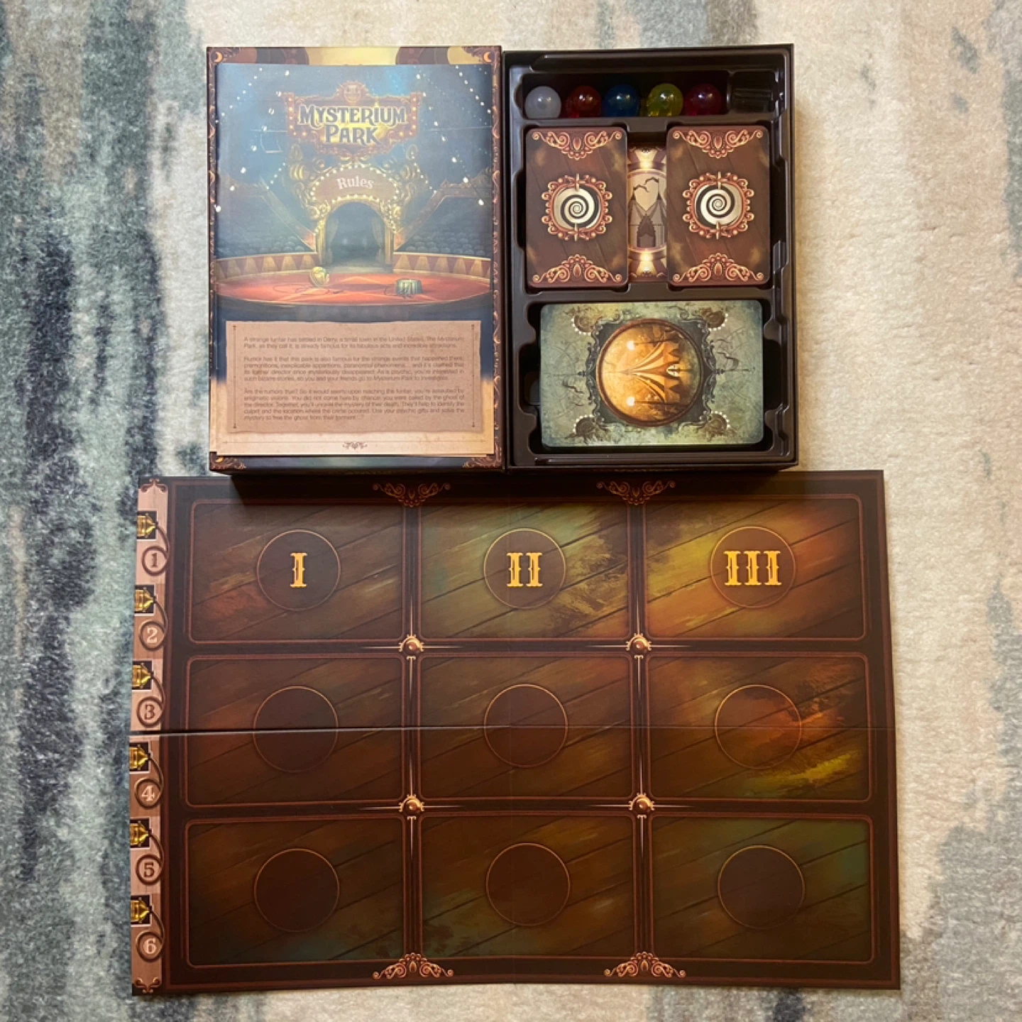 Mysterium Park Board Game #Cleanout - photo 3