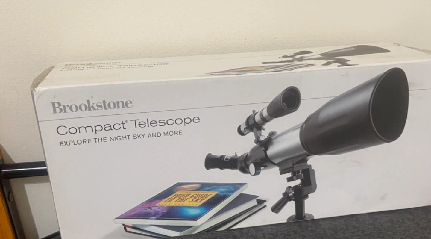 Brookstone Compact Telescope#Cleanout - photo 2