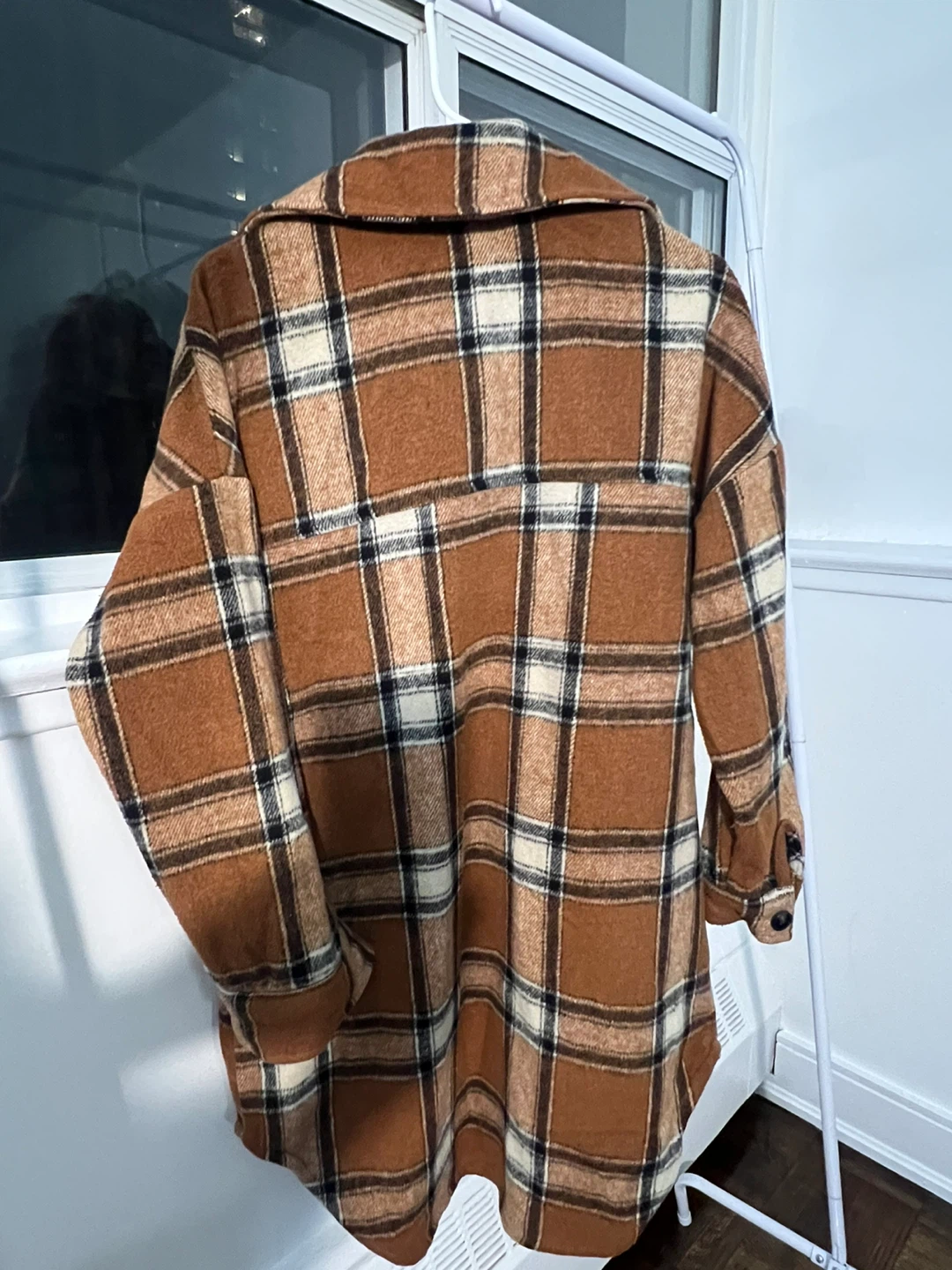 Ci Sono Plaid Collection Shacket - Size S - photo 5
