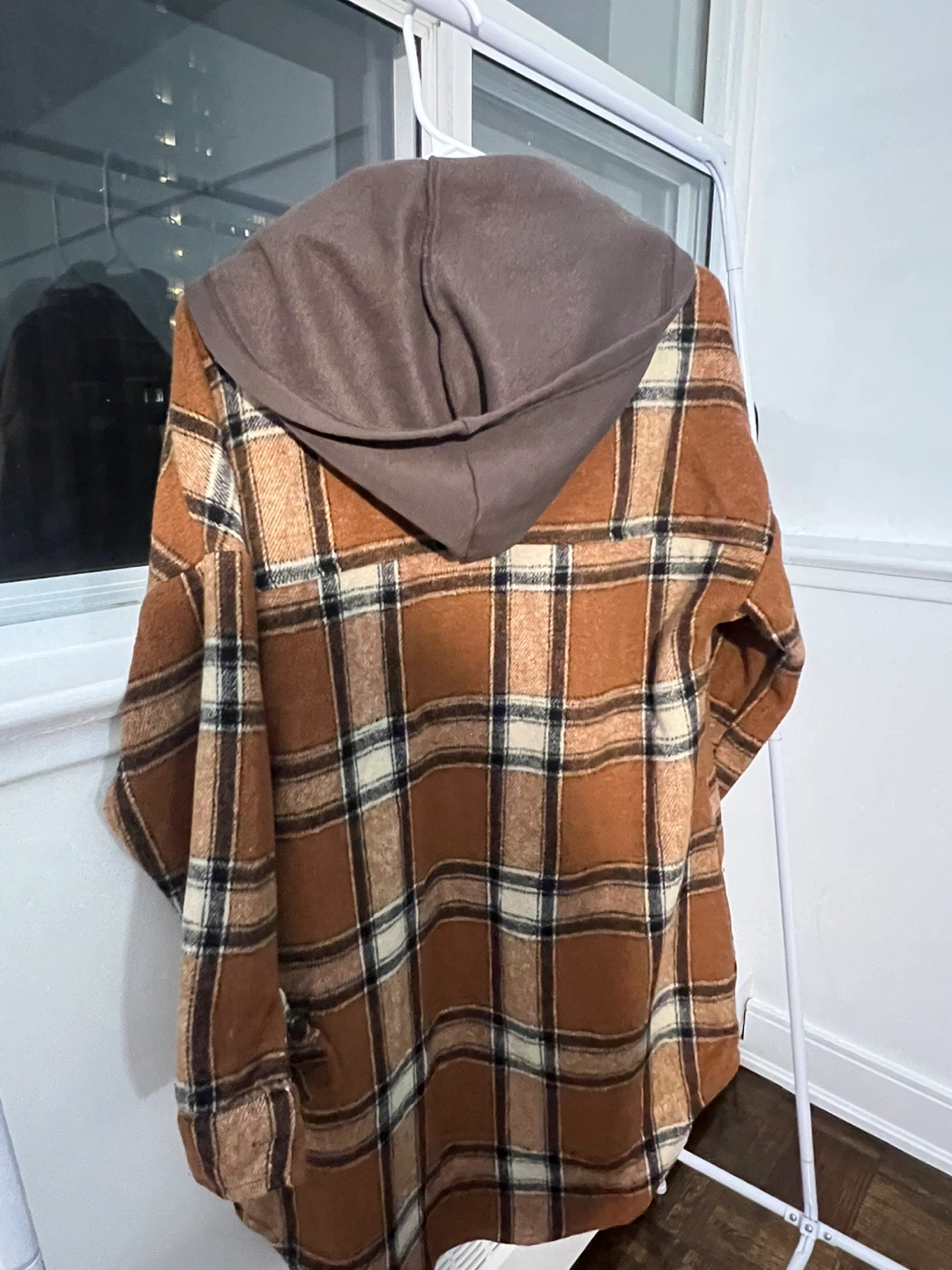 Ci Sono Plaid Collection Shacket - Size S - photo 4