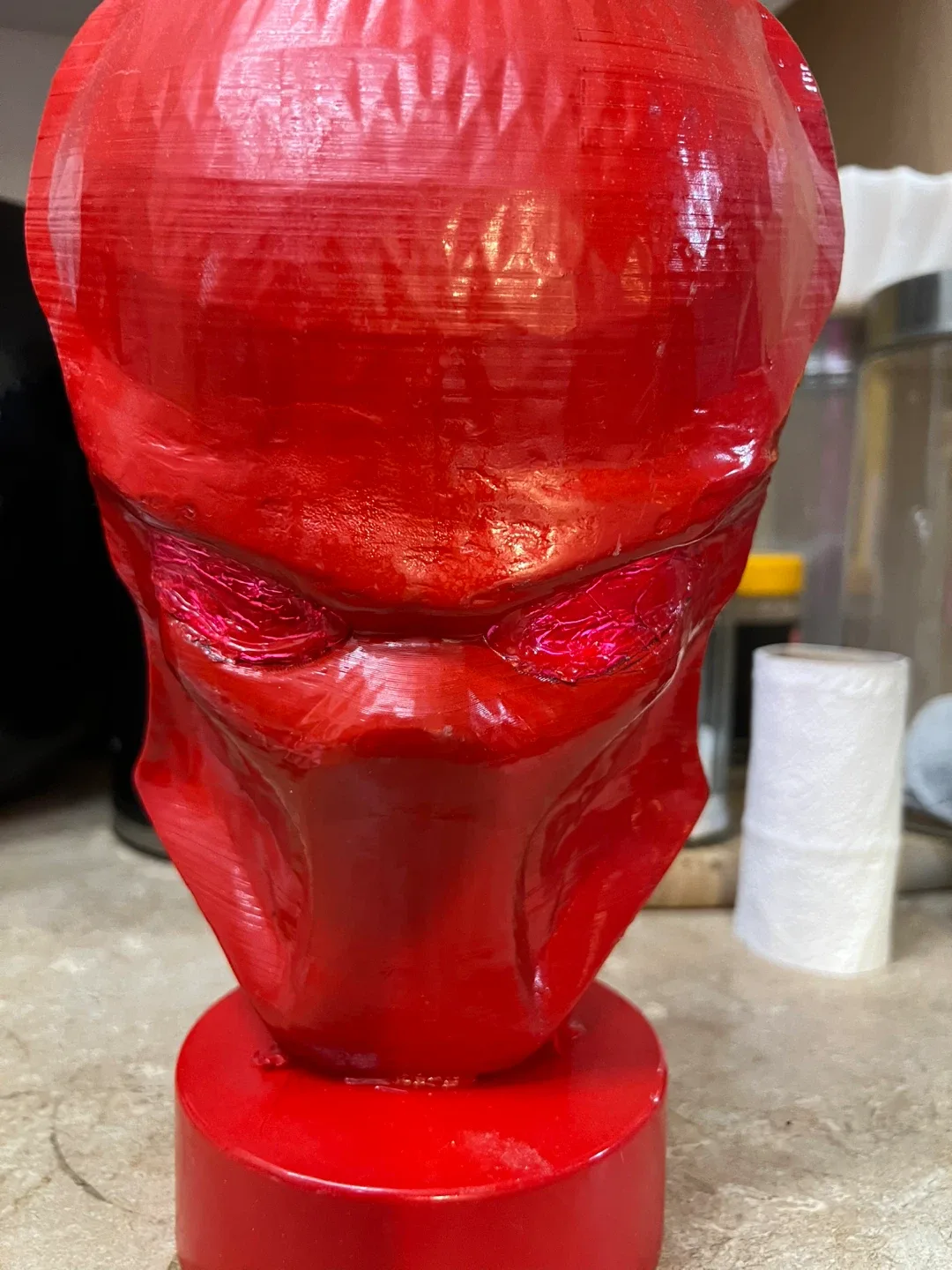 Red Predator Mask
