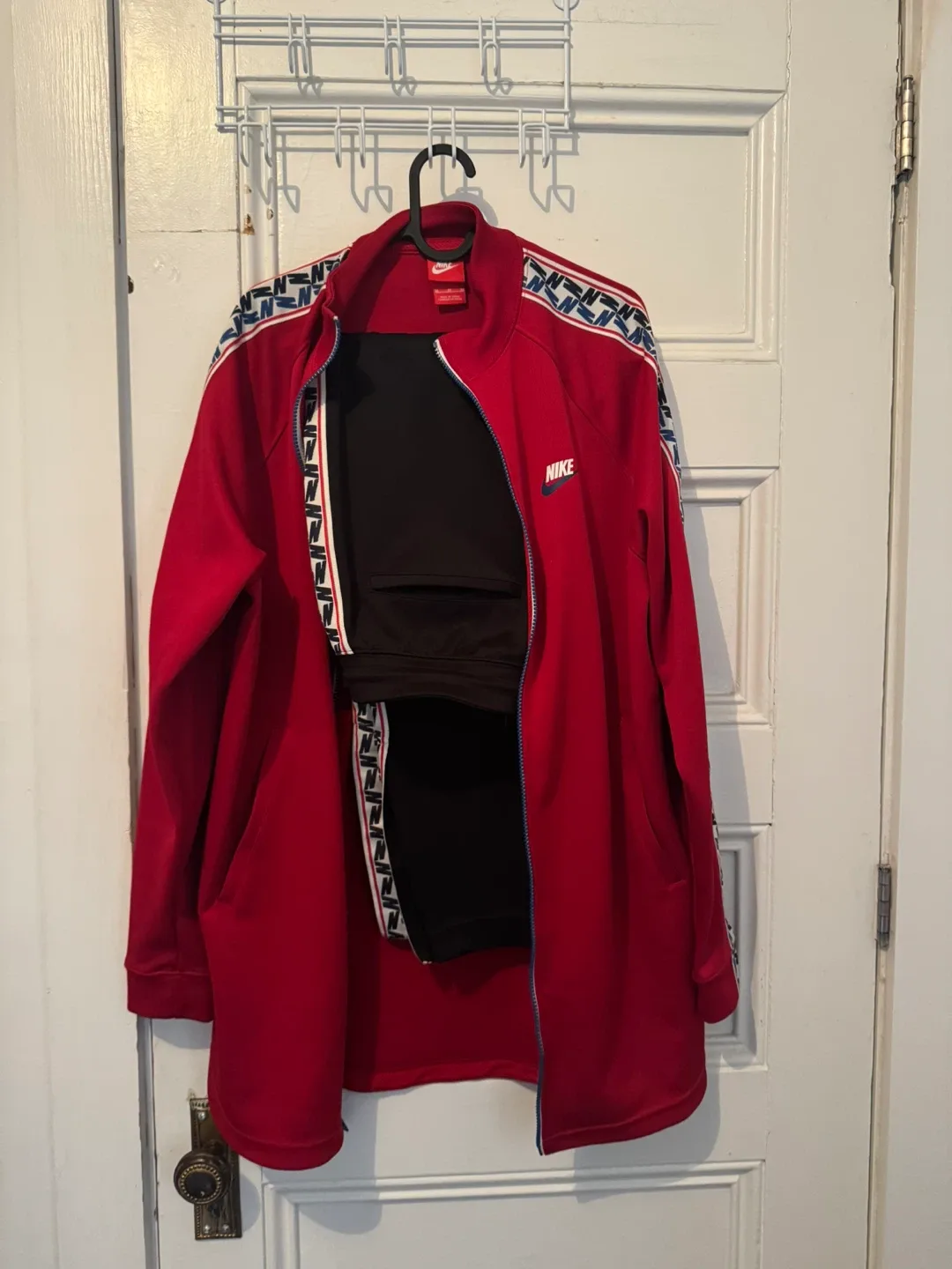 Nike Track Jacket and Pants- Red, Size M jacket and L pants image indicator(2)