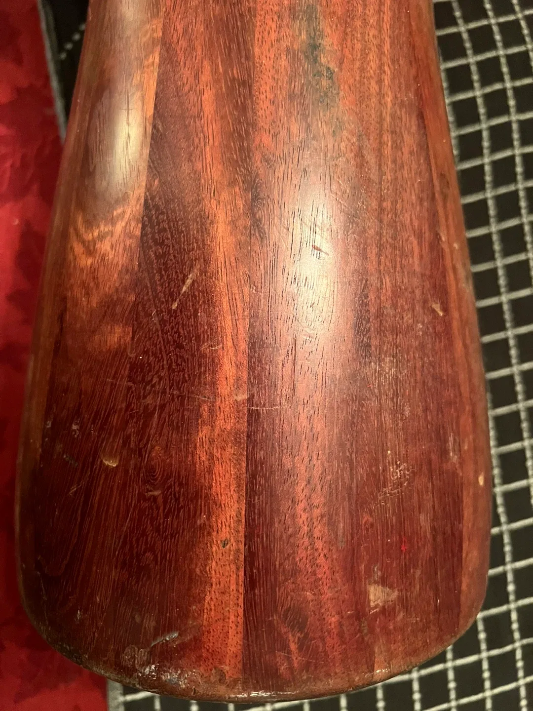 Djembe 12 inch. Purpleheart wood image indicator(4)