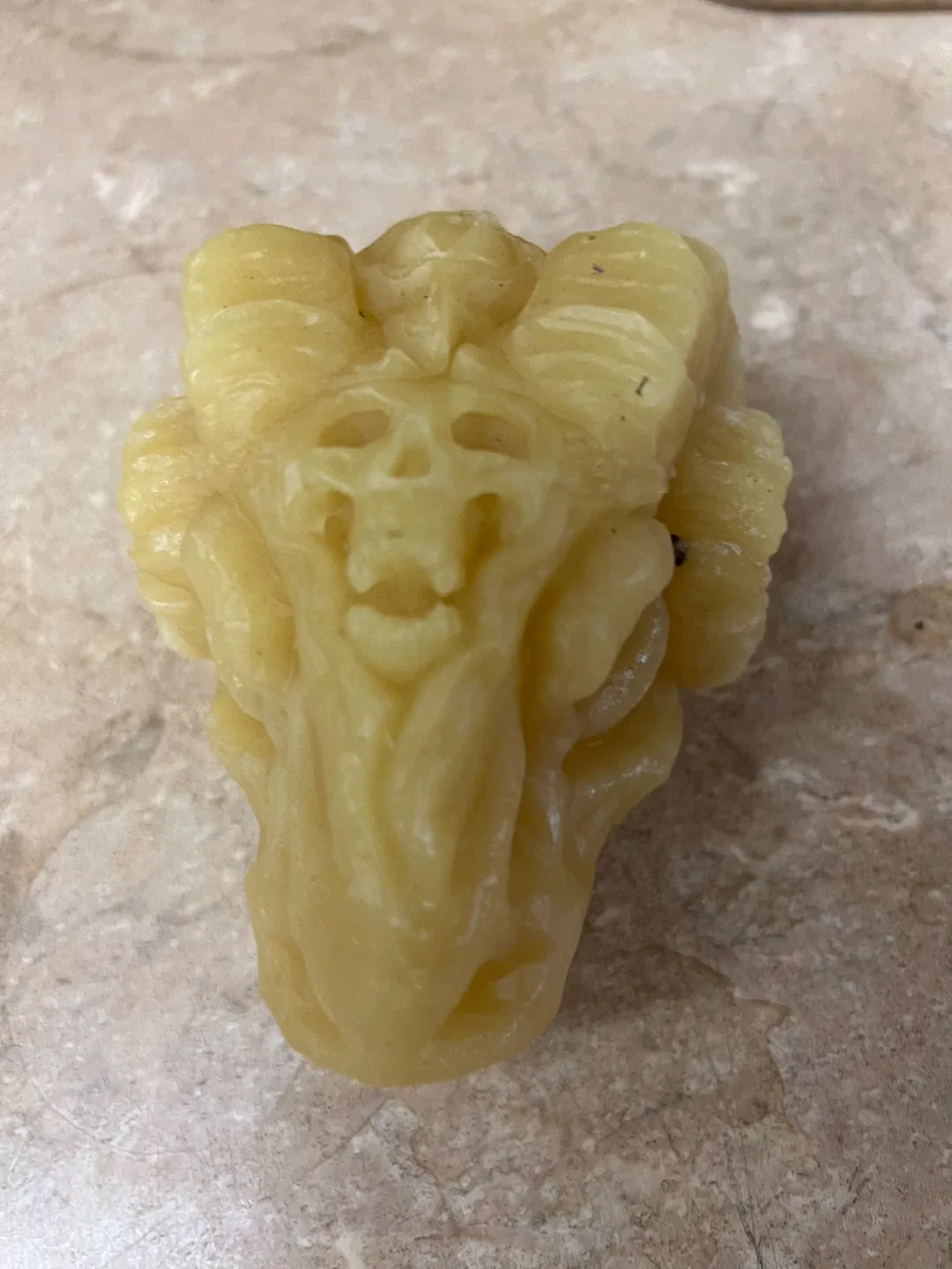 Wax candle decoration this one’s made out of beef was image indicator(2)