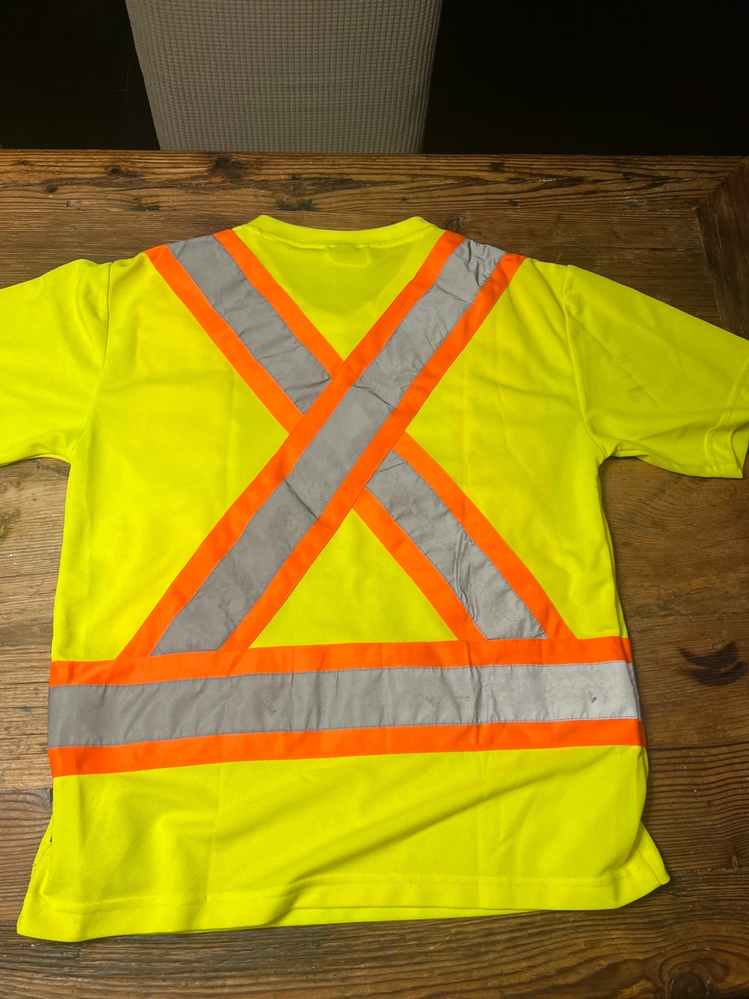 Yellow High Visibility Safety T-Shirt size S/P - photo 3