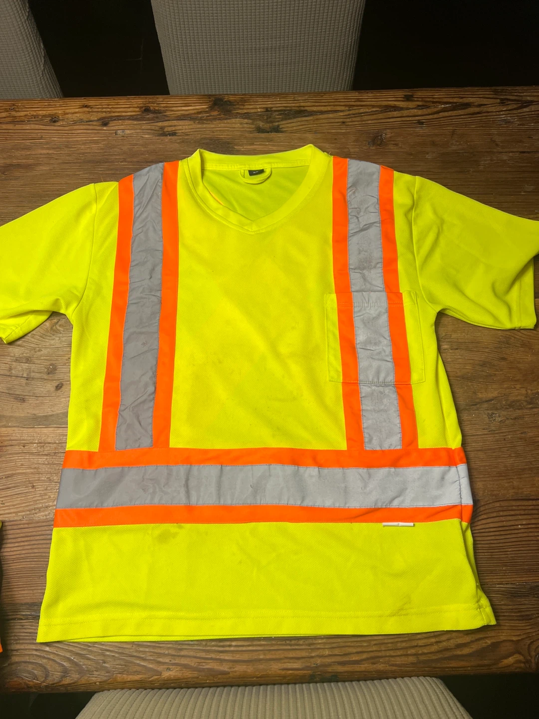 Yellow High Visibility Safety T-Shirt size S/P