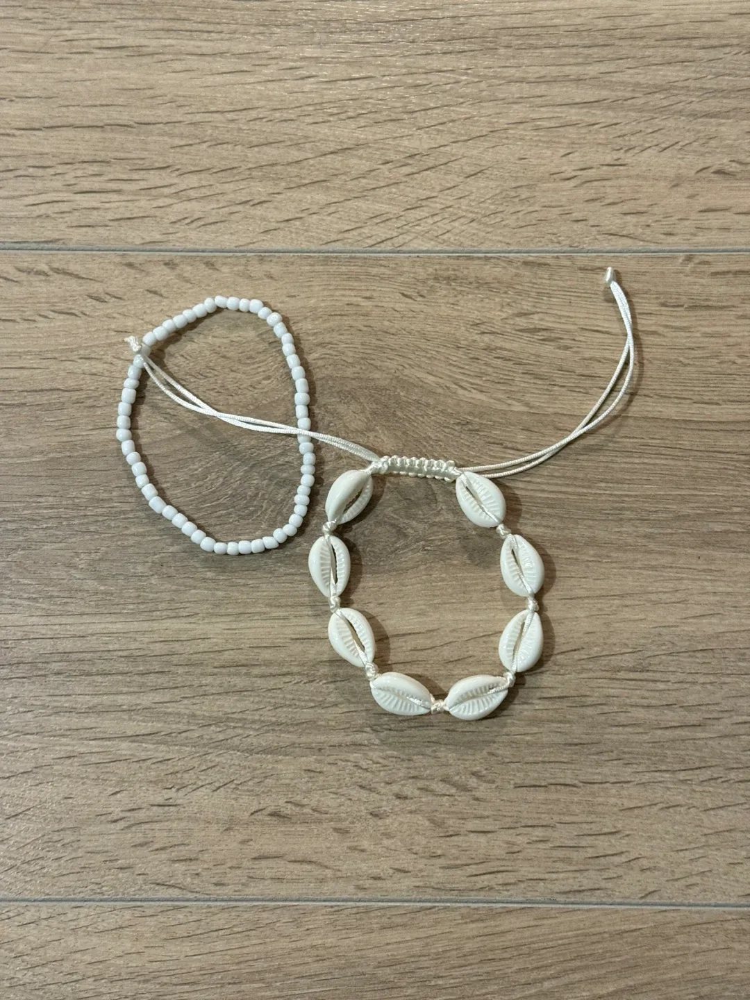 Shell & Beaded Bracelets