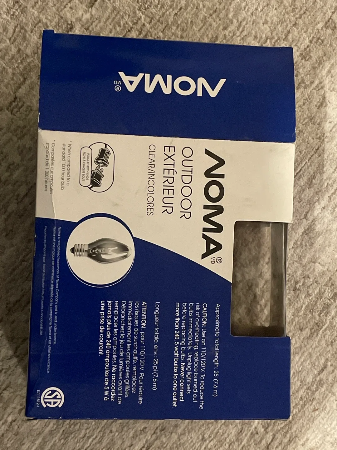 NOMA Outdoor Clear Exterior Lights image indicator(4)