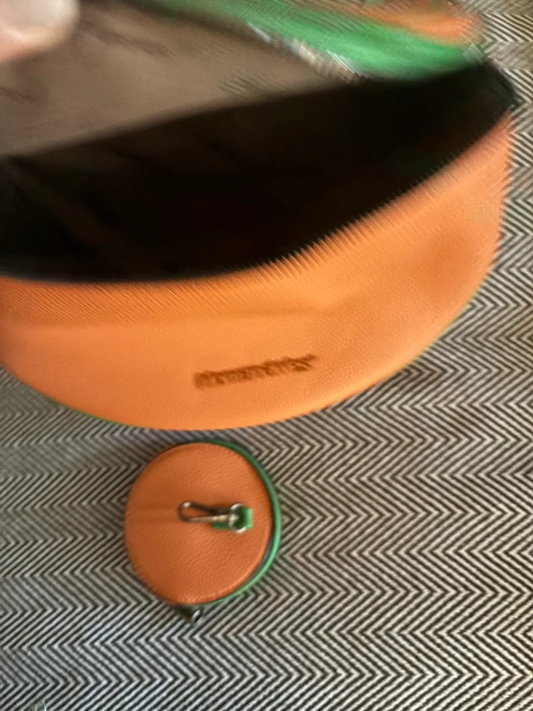 Montana West Orange Crossbody Bag with Coin Purse image indicator(3)