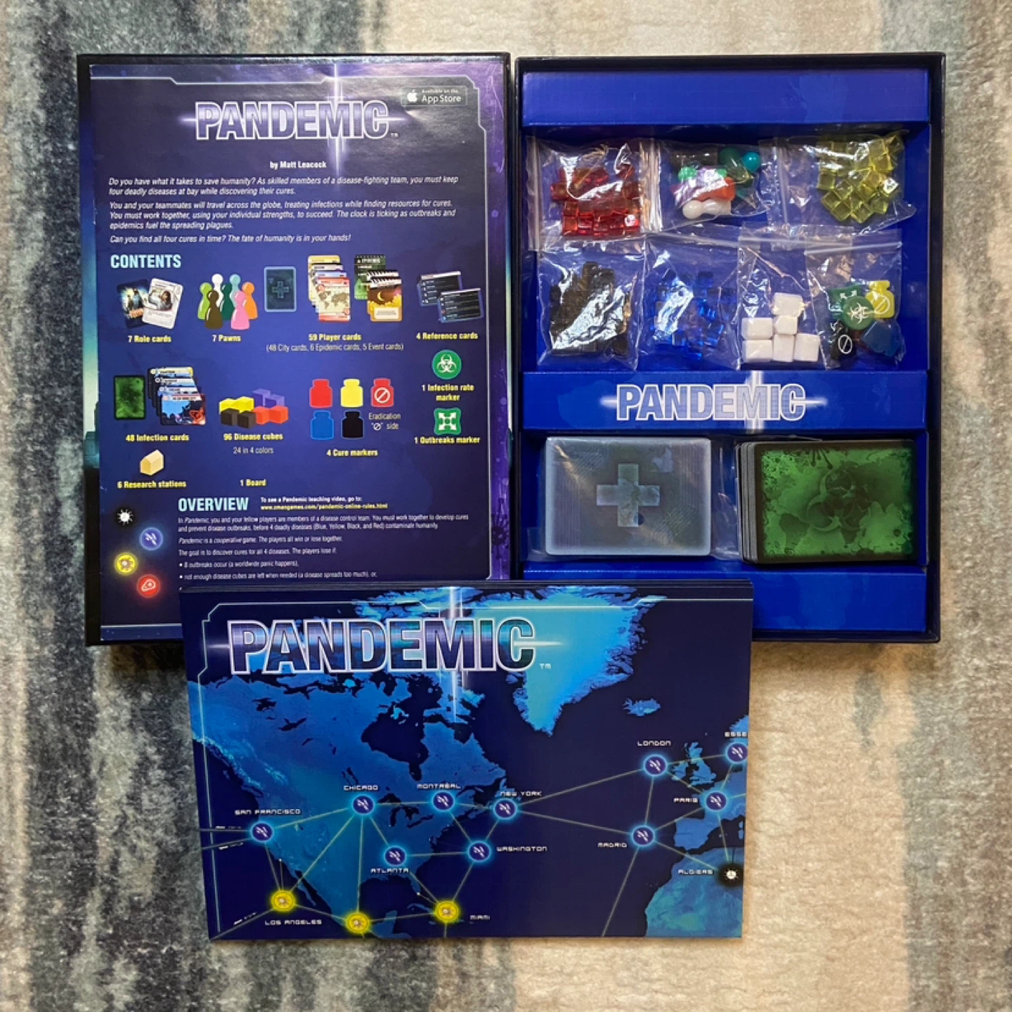 Pandemic Board Game by Z-Man Games #Cleanout - photo 3