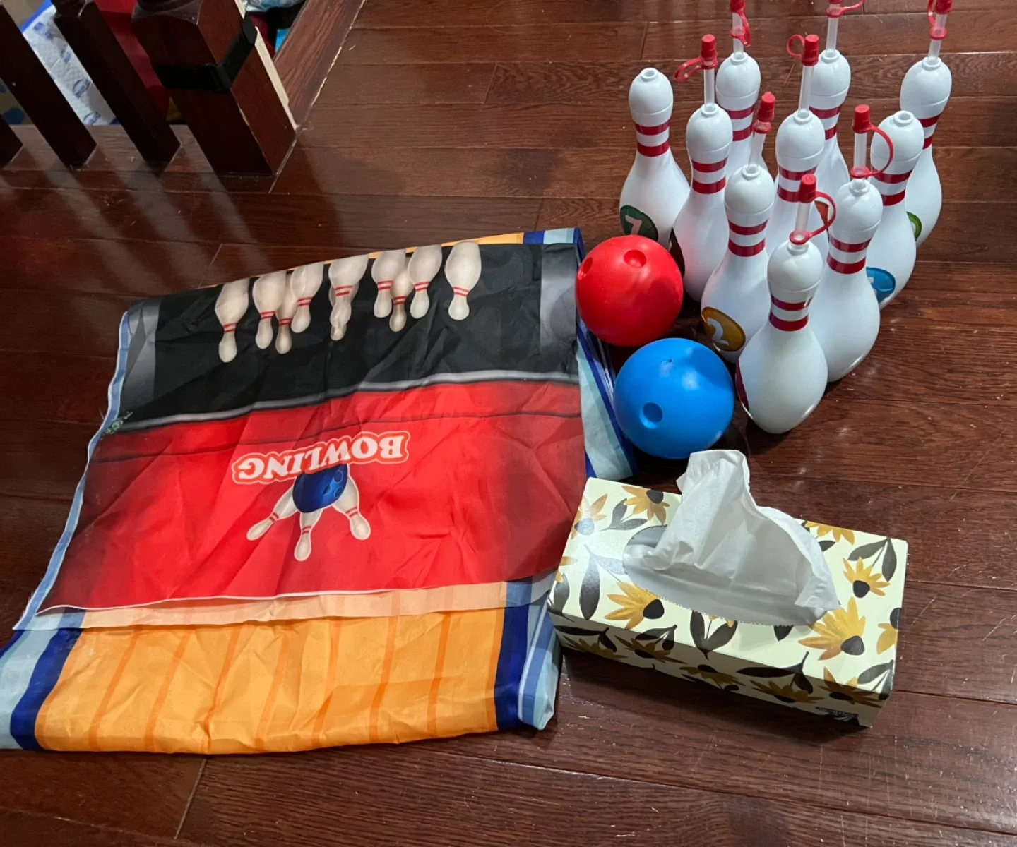 Kids Bowling Decorations #freecycle #cleanout