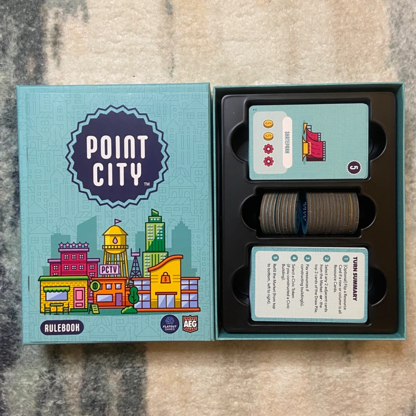 Point City Board Game by Flatout Games #Cleanout - photo 3