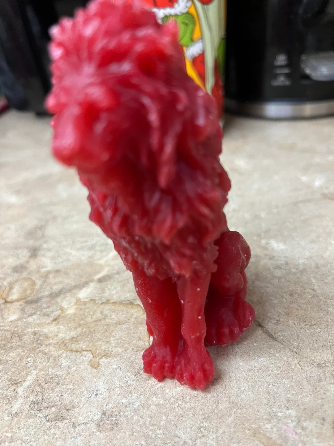 Candles Red Lion Shaped Wax Melt - photo 3