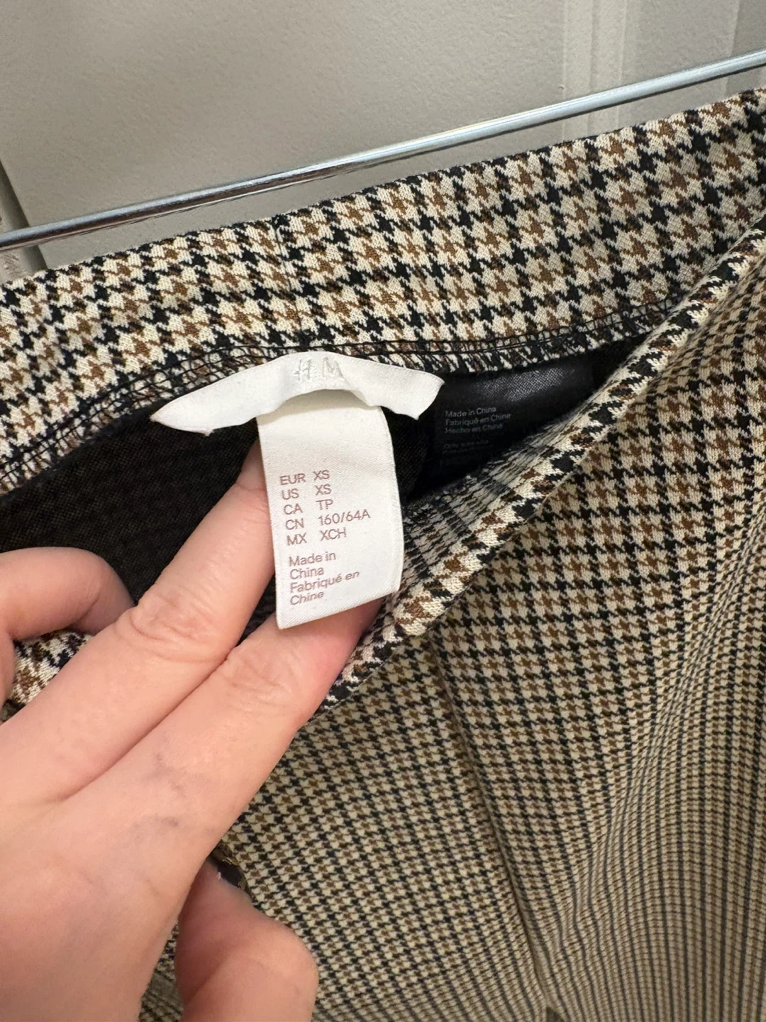 H&M Houndstooth XS Skirt - photo 2
